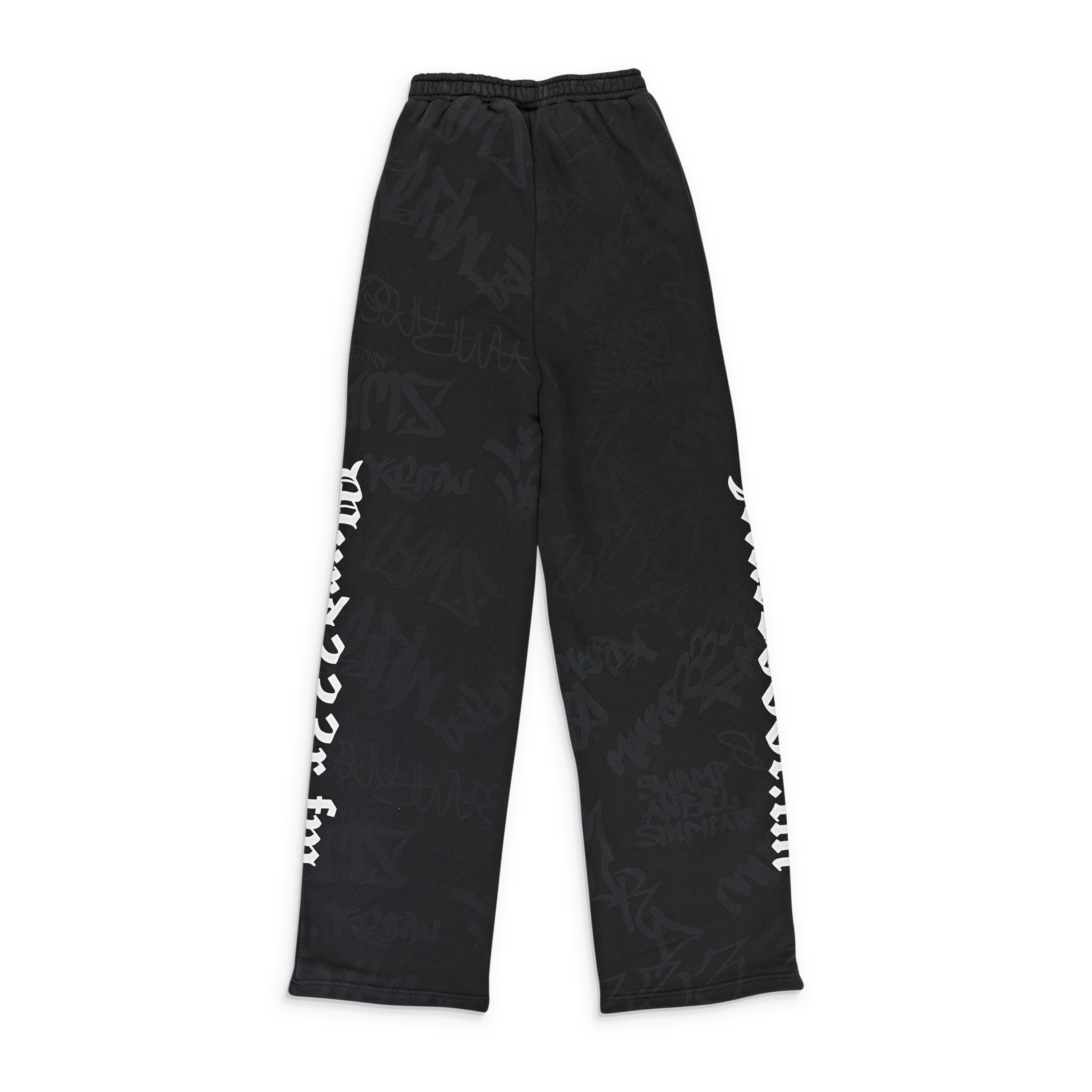 murd333r.fm MURD333R.FM BLACK DISN333 SWEATPANTS SIZE M Size US 32 / EU 48 - 2 Thumbnail