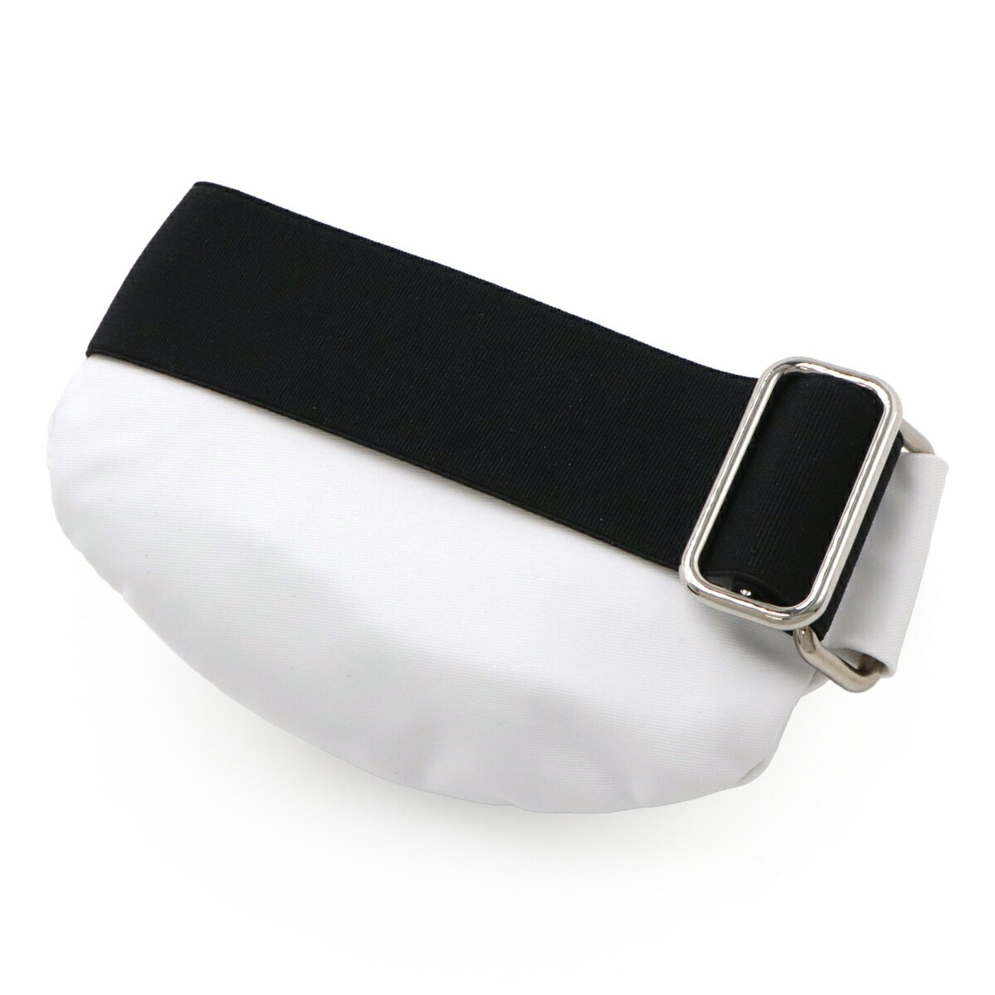 Prada PRADA Triangle Wristband Pouch Multi-Pouch Nylon Leather BLANCO White 1TT095 Size ONE SIZE - 3 Thumbnail