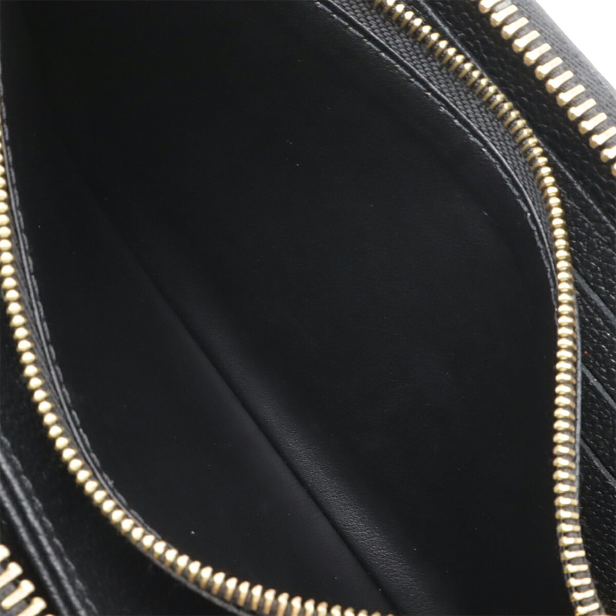 Louis Vuitton Louis Vuitton Monogram Empreinte Zippy Wallet Round Long Leather Noir Black M61864 Size ONE SIZE - 9 Thumbnail