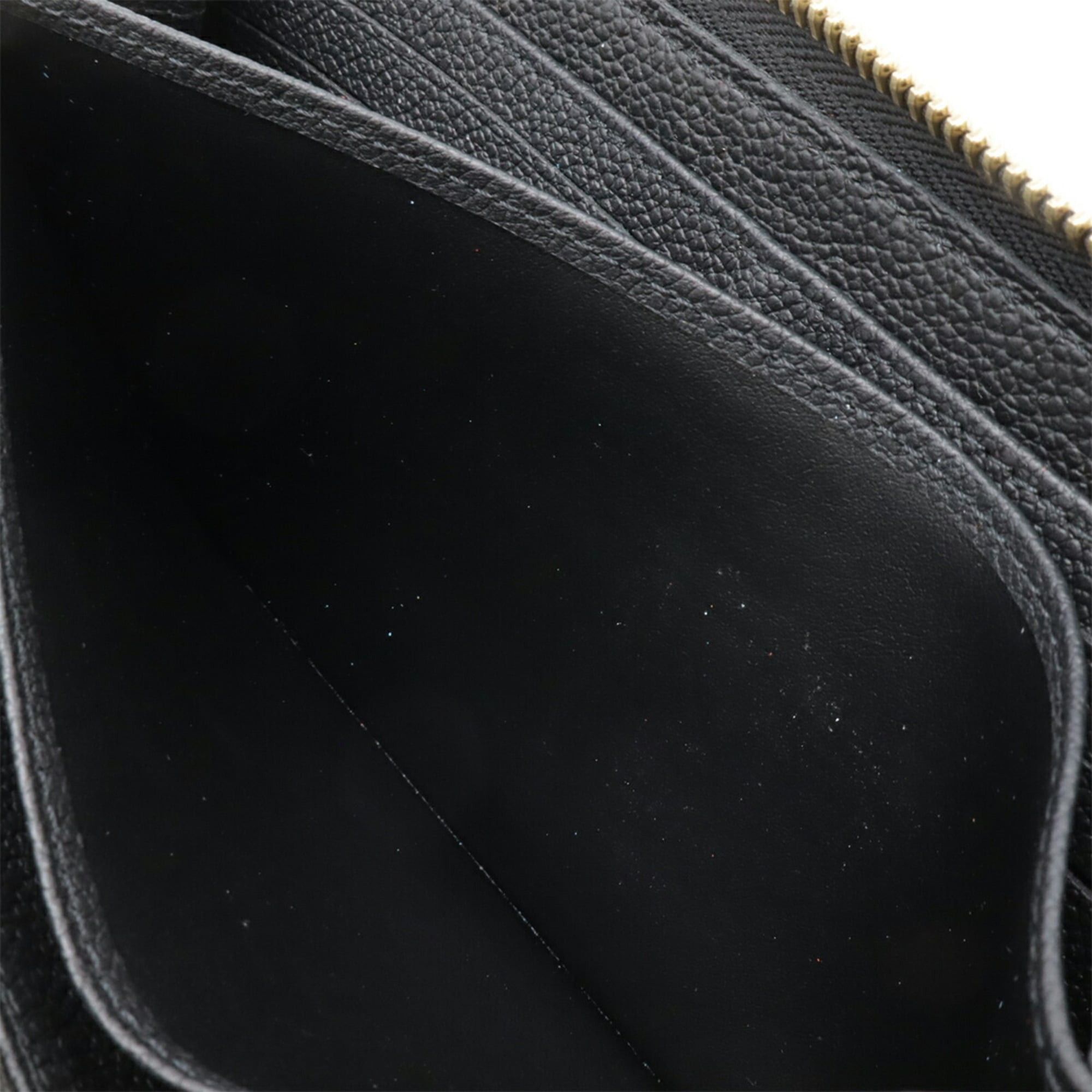 Louis Vuitton Louis Vuitton Monogram Empreinte Zippy Wallet Round Long Leather Noir Black M61864 Size ONE SIZE - 8 Thumbnail