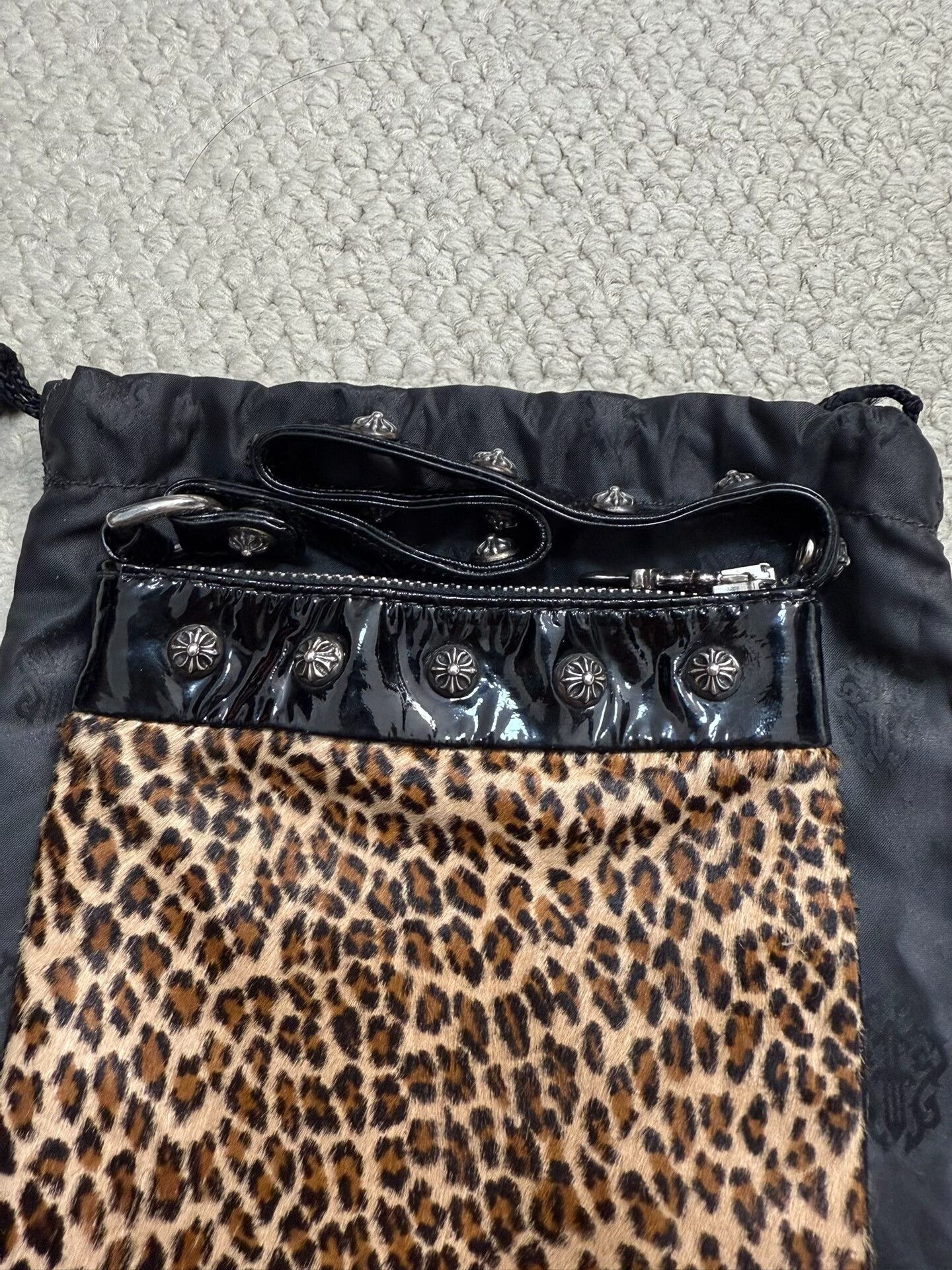 Chrome Hearts Chrome Hearts Fashion Week Limited Leopard Clutch Size ONE SIZE - 3 Thumbnail