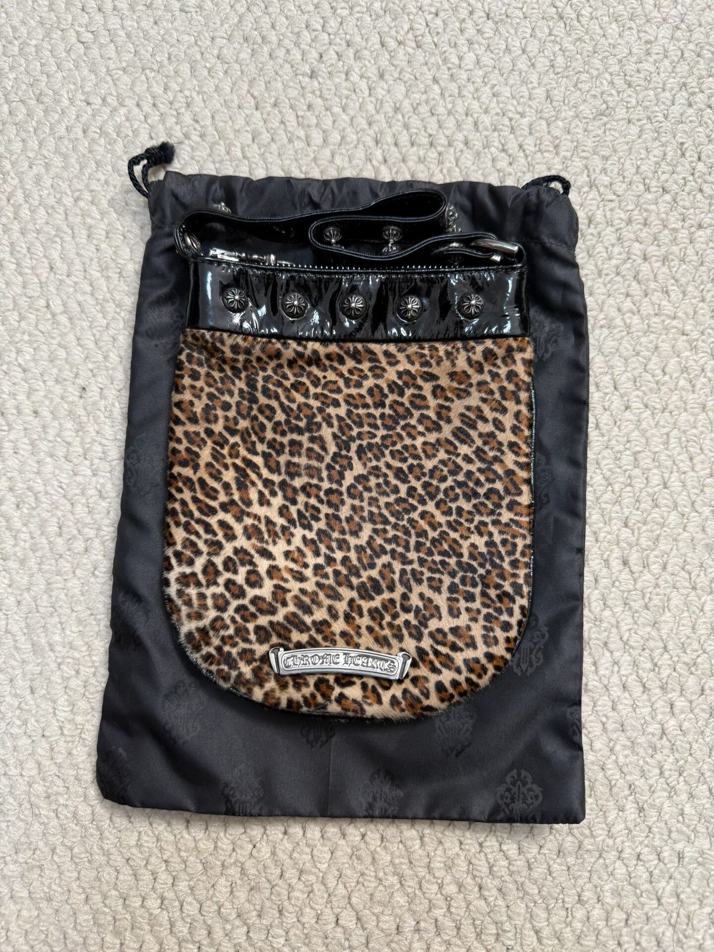 Chrome Hearts Chrome Hearts Fashion Week Limited Leopard Clutch Size ONE SIZE - 2 Thumbnail