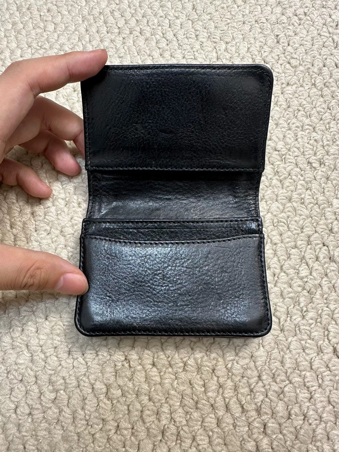 Chrome Hearts Chrome Hearts Cross Leather Card Holder Size ONE SIZE - 4 Thumbnail