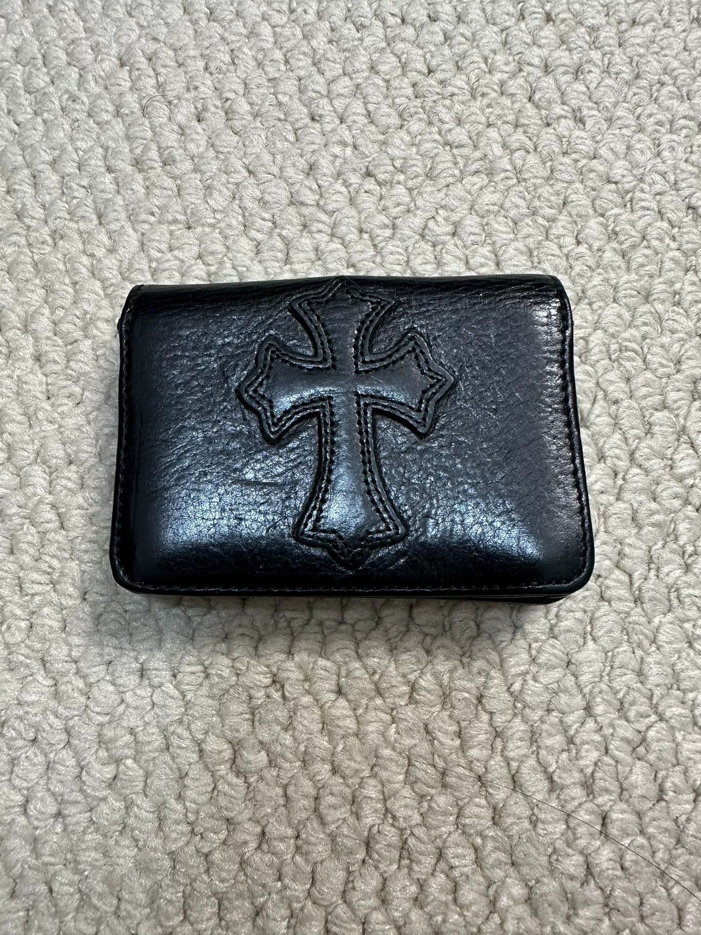 Chrome Hearts Chrome Hearts Cross Leather Card Holder Size ONE SIZE - 2 Thumbnail