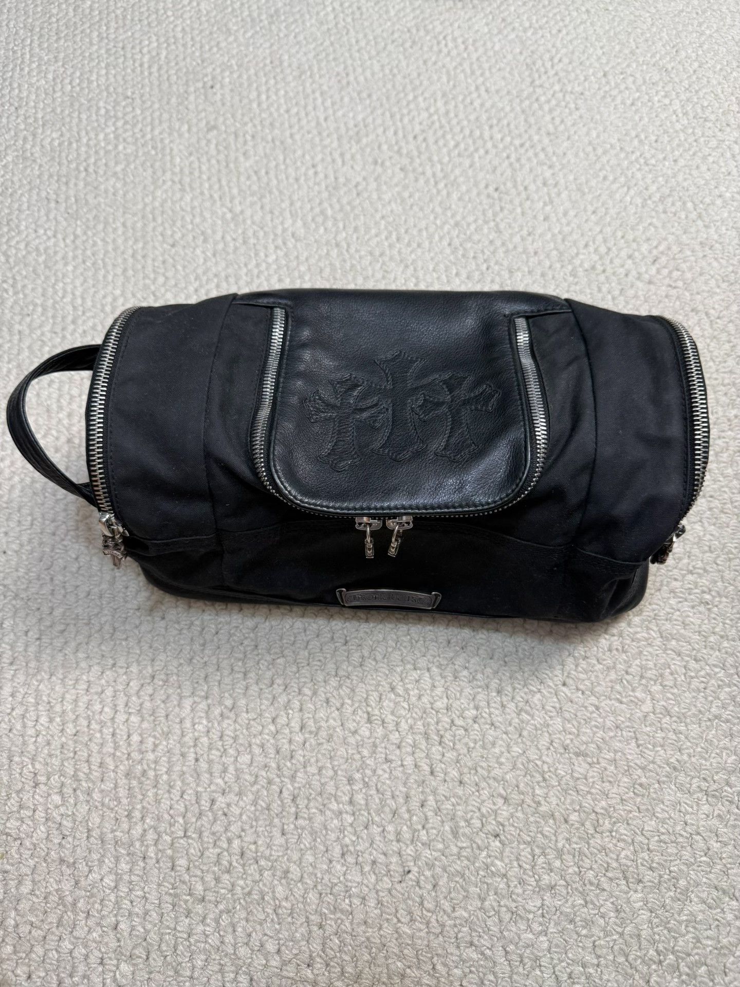 Chrome Hearts Chrome Hearts Cross Leather Wash Bag Size ONE SIZE - 2 Thumbnail
