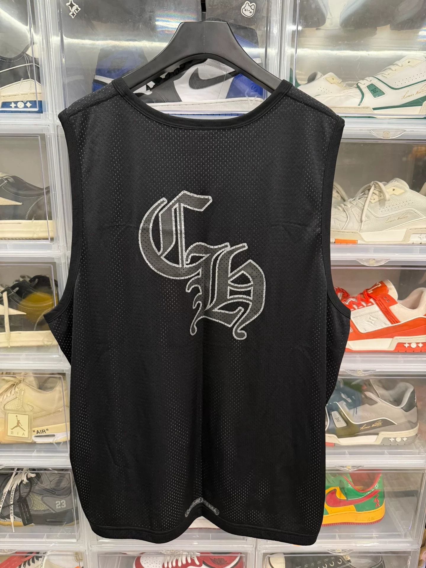 Chrome Hearts Chrome Hearts Black Mesh Hockey Jersey Vest XXL Size US XXL / EU 58 / 5 - 3 Thumbnail
