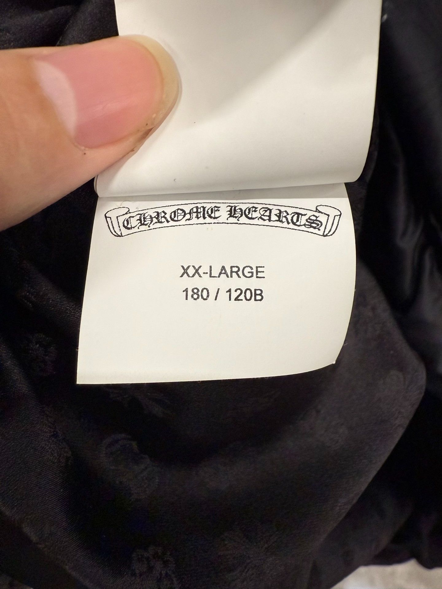 Chrome Hearts Chrome Hearts Vintage Black Down Jacket Size US XXL / EU 58 / 5 - 7 Thumbnail
