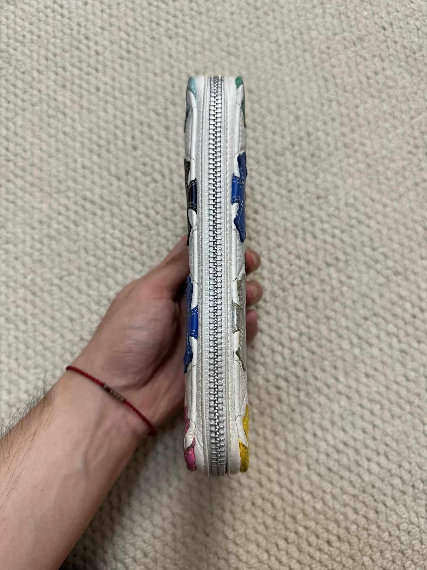 Chrome Hearts Chrome Hearts White Wallet with Colorful Cross Size ONE SIZE - 4 Thumbnail