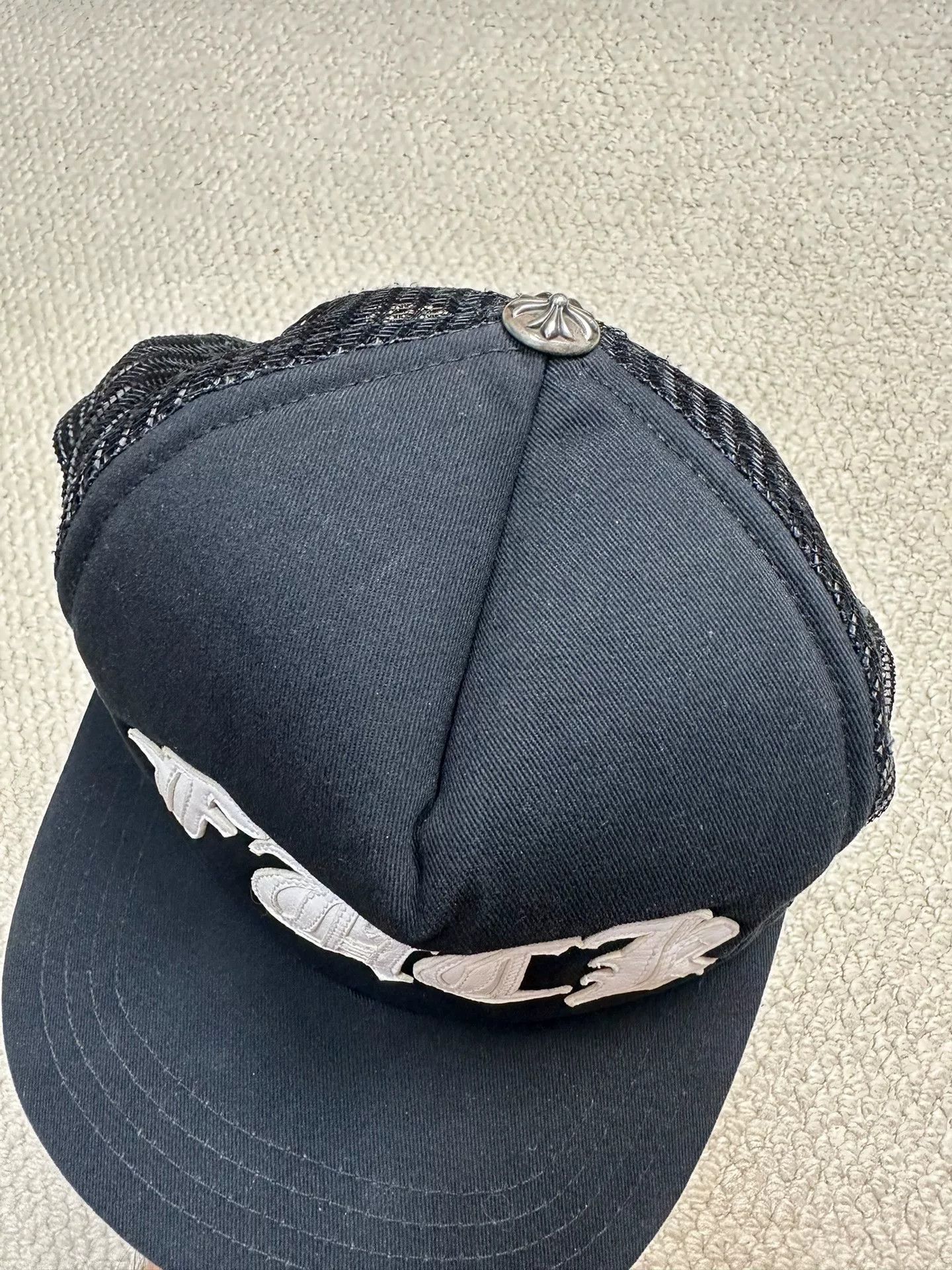 Chrome Hearts Chrome Hearts FxxK Leather Patch Baseball Cap Size ONE SIZE - 3 Thumbnail