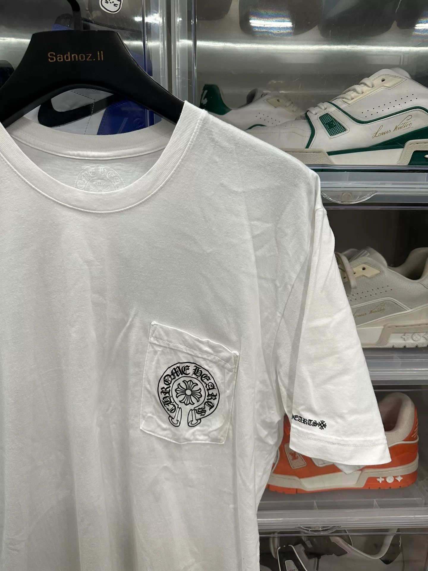 Chrome Hearts Chrome Hearts Classic Horseshoe White Tee Size US L / EU 52-54 / 3 - 2 Thumbnail