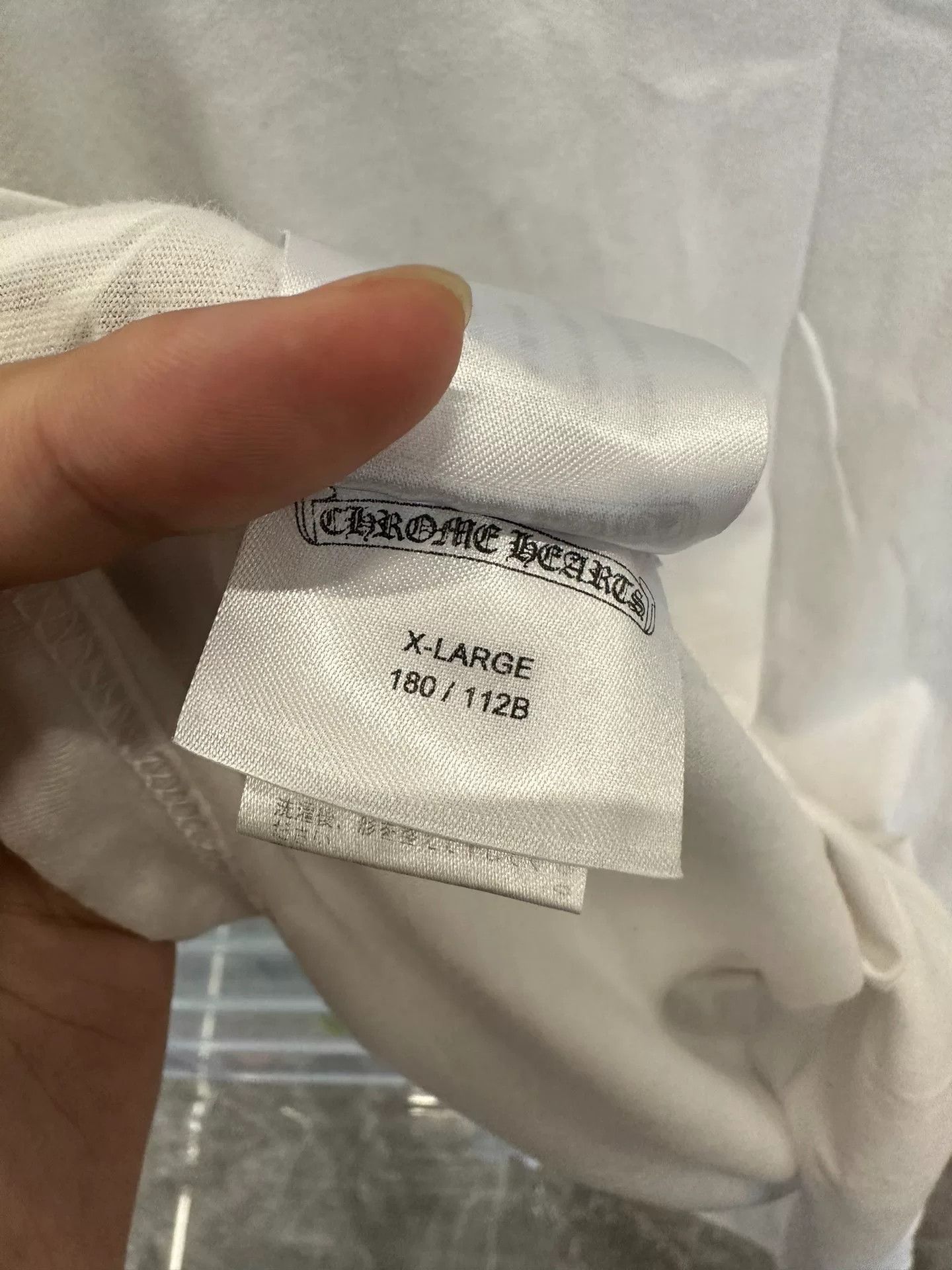 Chrome Hearts Chrome Hearts White Short-Sleeve Shirt Size US XL / EU 56 / 4 - 5 Thumbnail