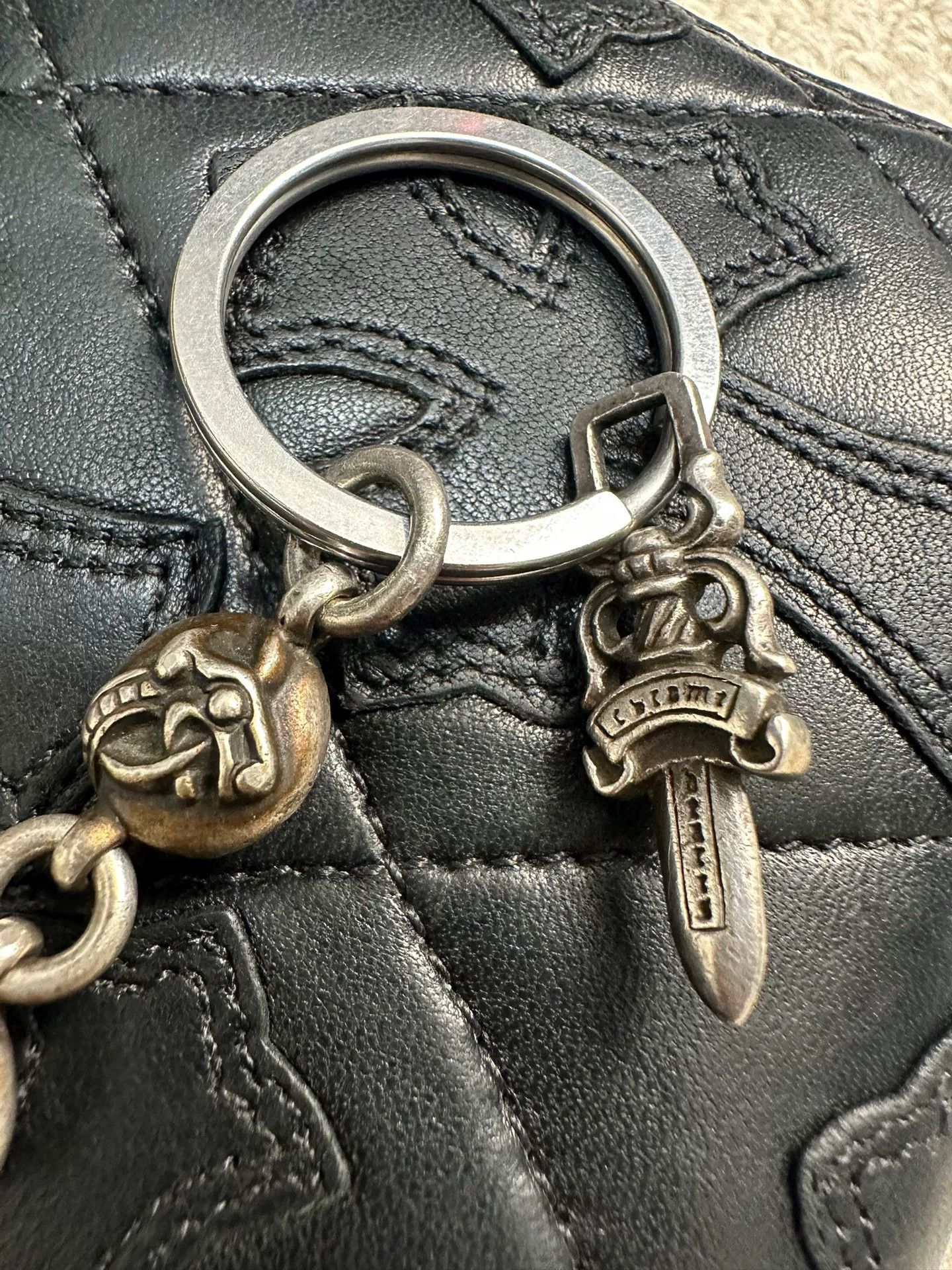 Chrome Hearts Chrome Hearts Celtic Dragon Sword Keychain Size ONE SIZE - 4 Thumbnail