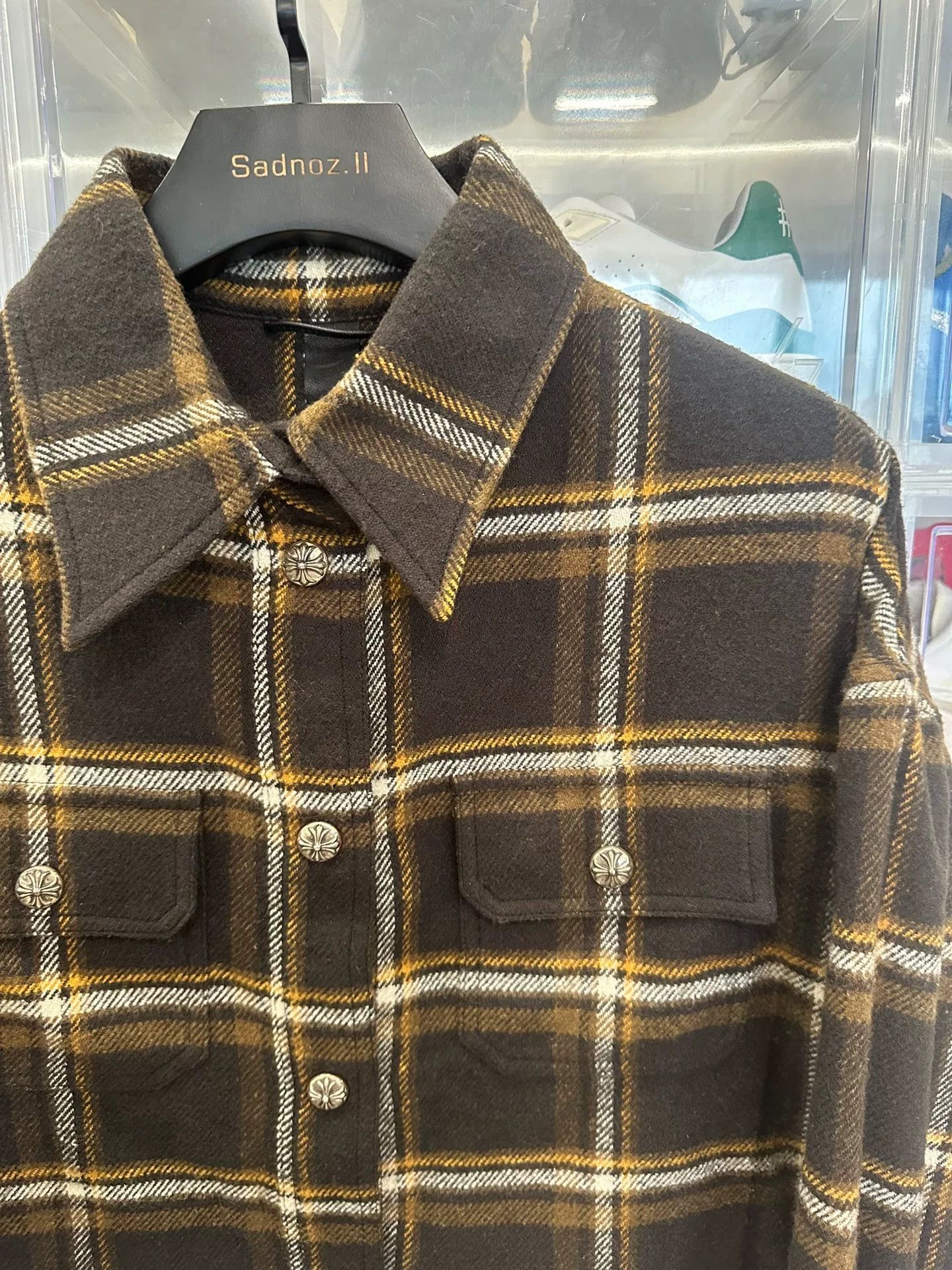 Chrome Hearts Chrome Hearts Women's Workdog Plaid Shirt Jacket Size S / US 4 / IT 40 - 2 Thumbnail