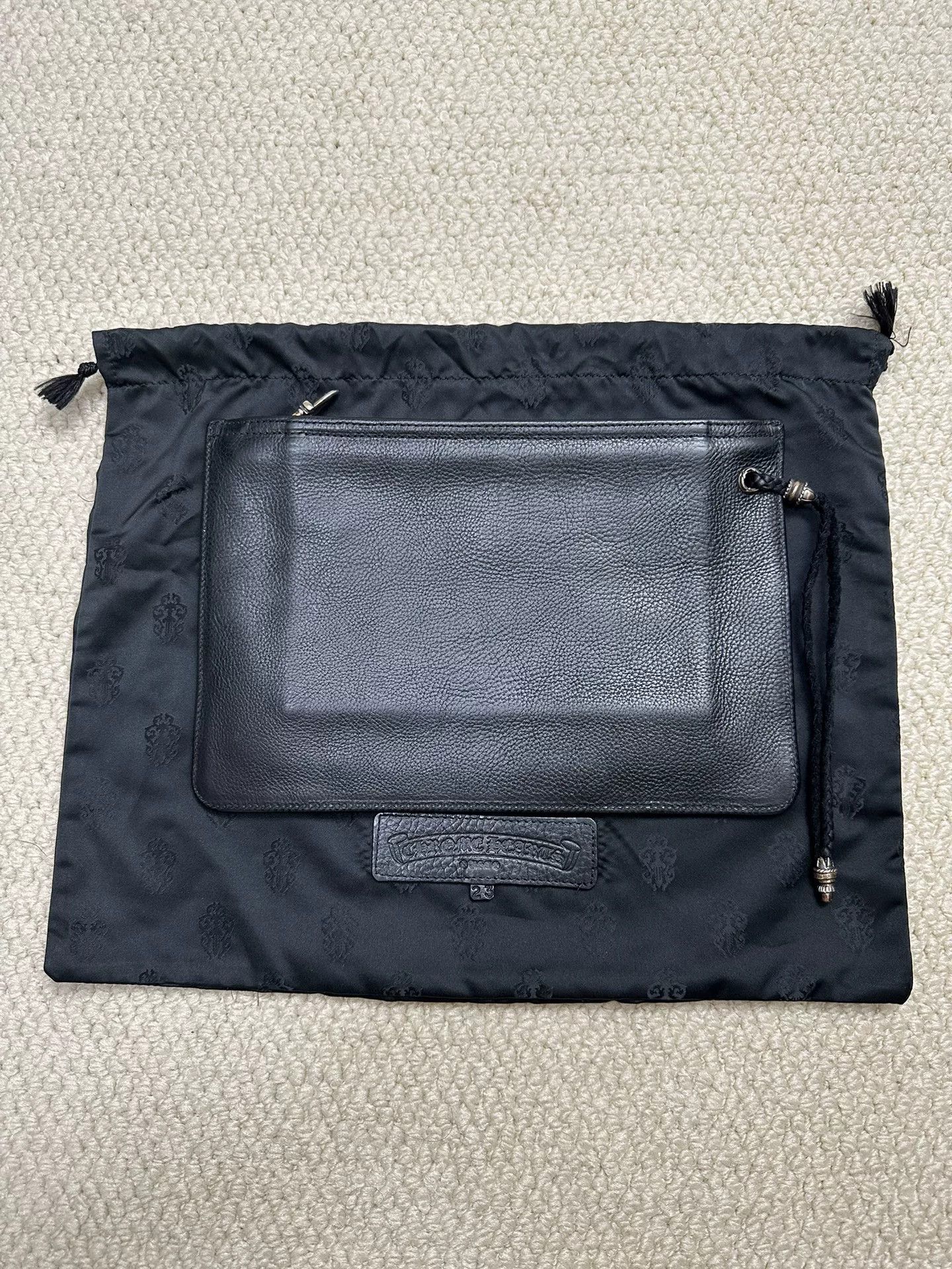 Chrome Hearts Chrome Hearts Black Sword Zipper Clutch Size ONE SIZE - 2 Thumbnail