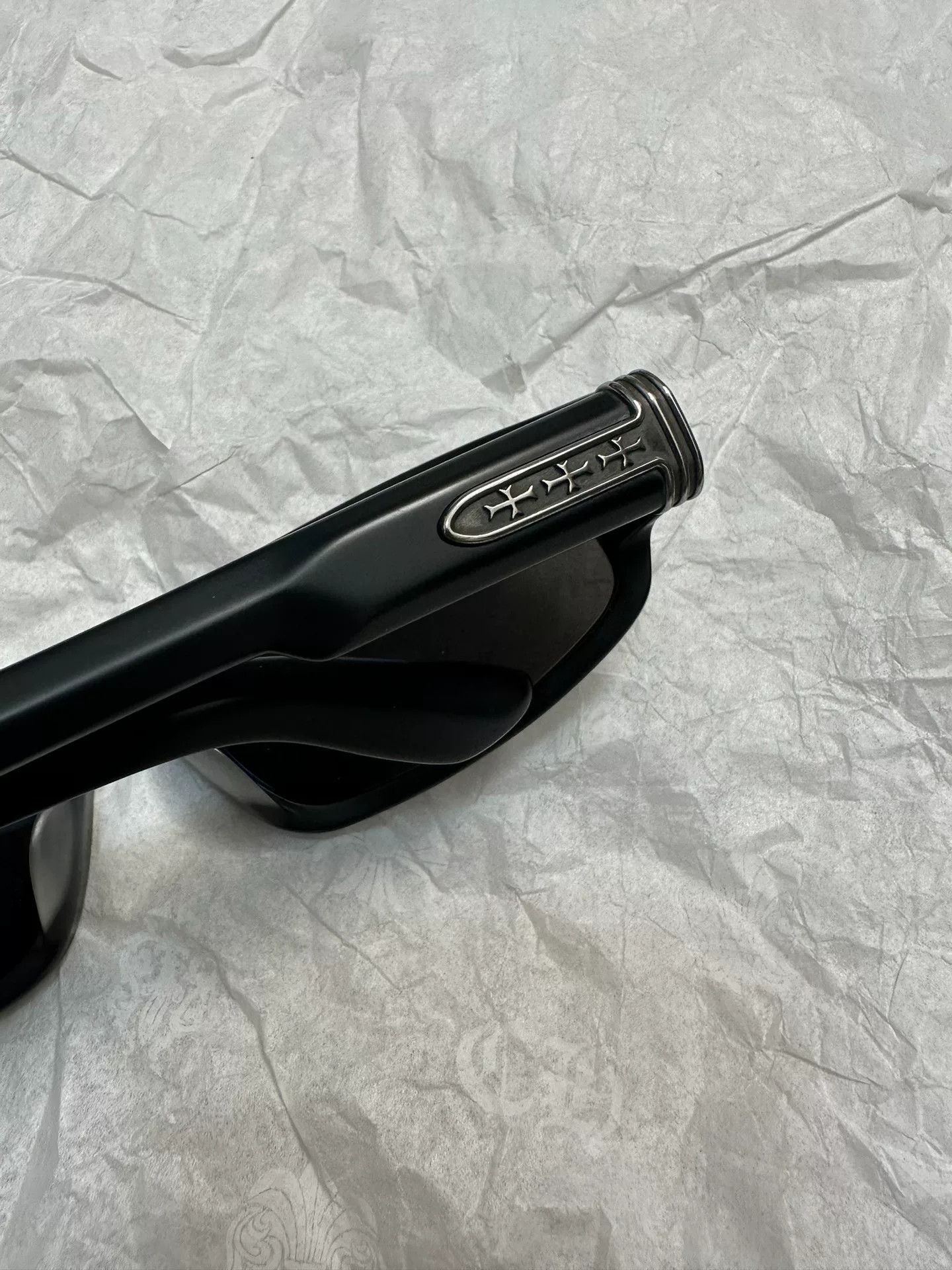 Chrome Hearts Chrome Hearts T.HUTCH Narrow Sunglasses Size ONE SIZE - 7 Thumbnail
