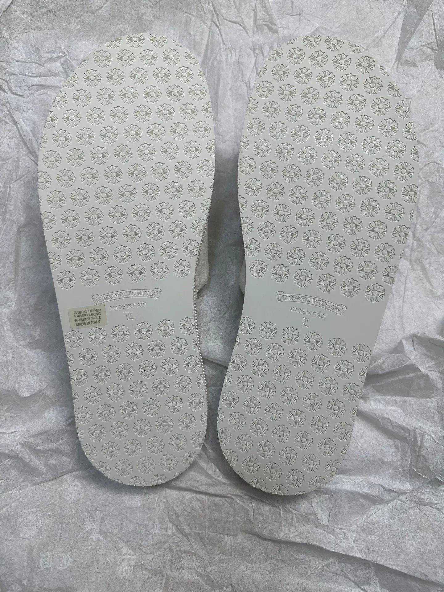 Chrome Hearts Chrome Hearts White Hotel Slippers Size US 10 / EU 43 - 2 Thumbnail