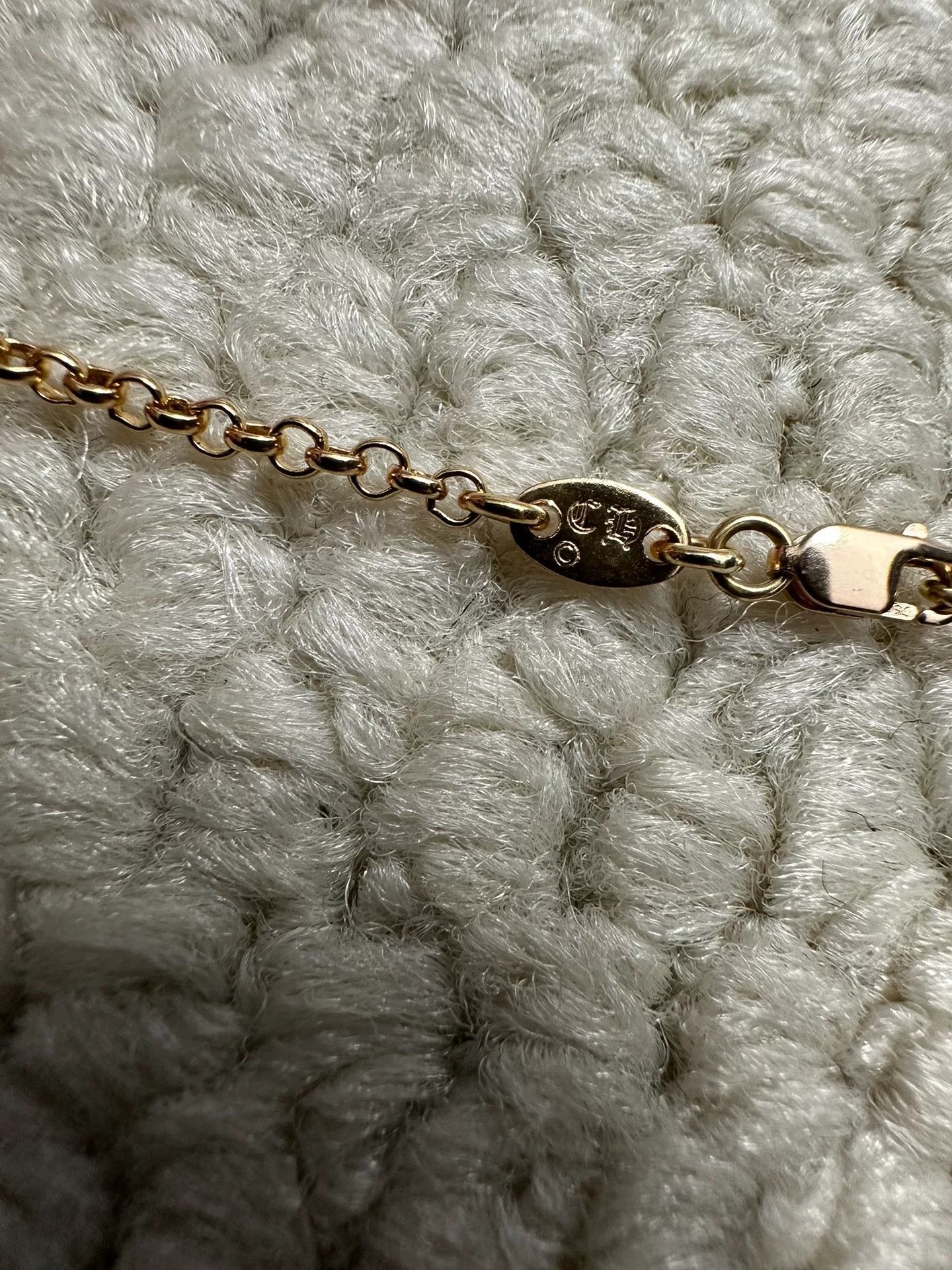 Chrome Hearts Chrome Hearts 22k RollChain Gold Necklace Size ONE SIZE - 4 Thumbnail