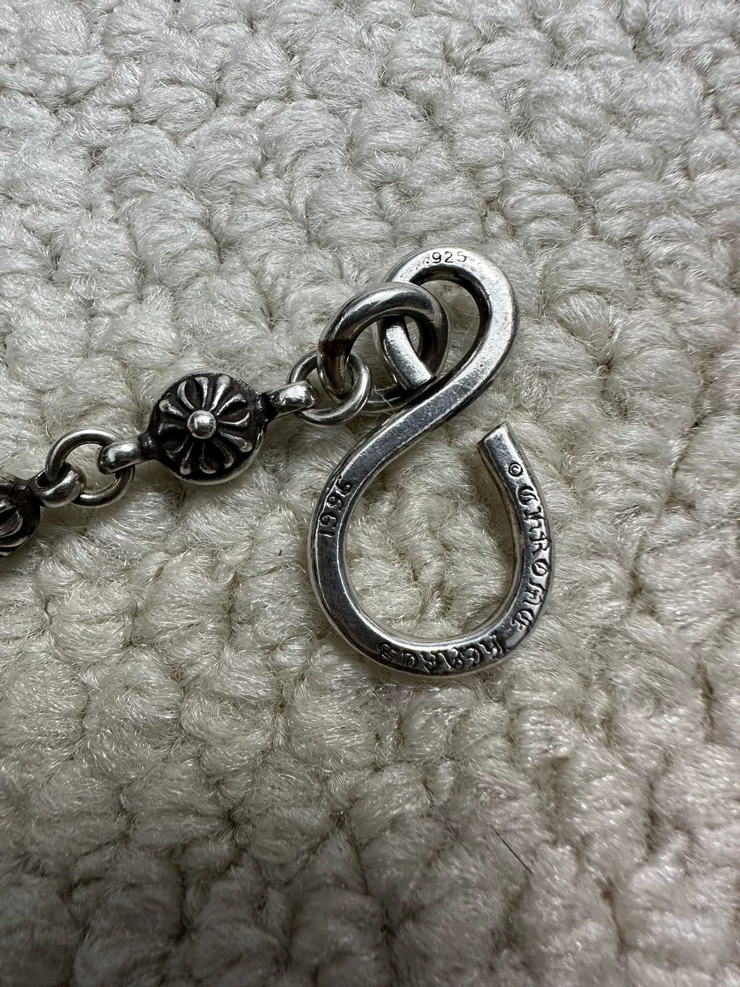 Chrome Hearts Chrome Hearts Cross Ball Lobster Clasp Chain Size ONE SIZE - 6 Thumbnail