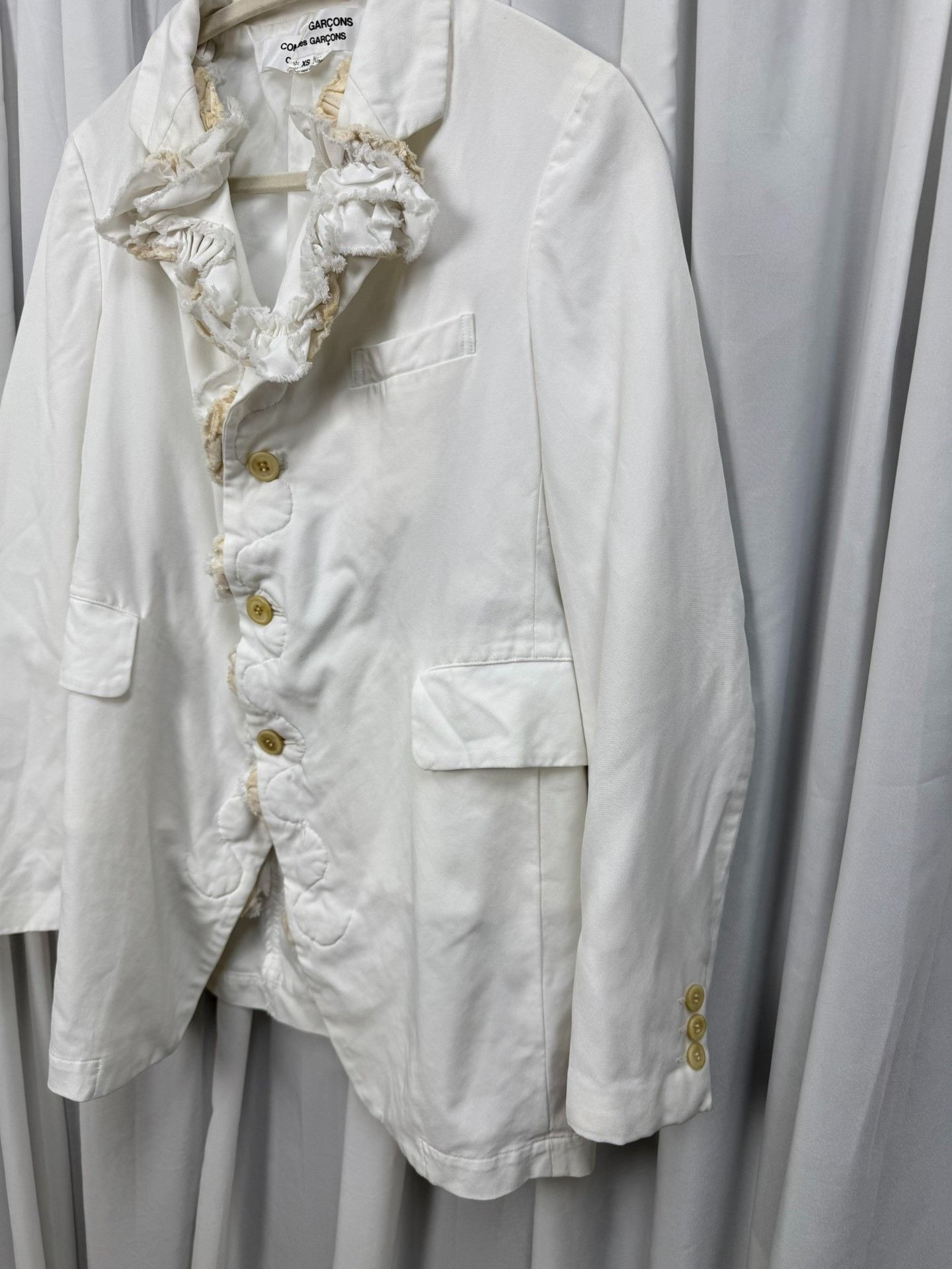 Comme des Garcons Comme des Garçons Ruffle Fleece Jacket Size XS / US 0-2 / IT 36-38 - 2 Thumbnail