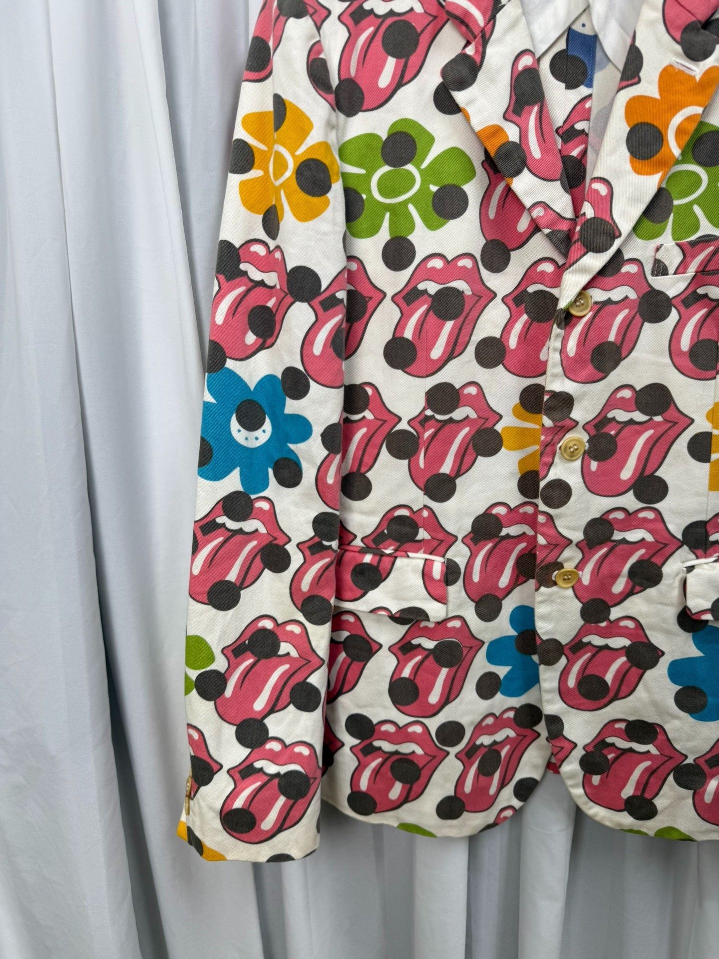 Comme des Garcons Comme des Garçons Rolling Stones Pop Art Blazer Size US M / EU 48-50 / 2 - 2 Thumbnail