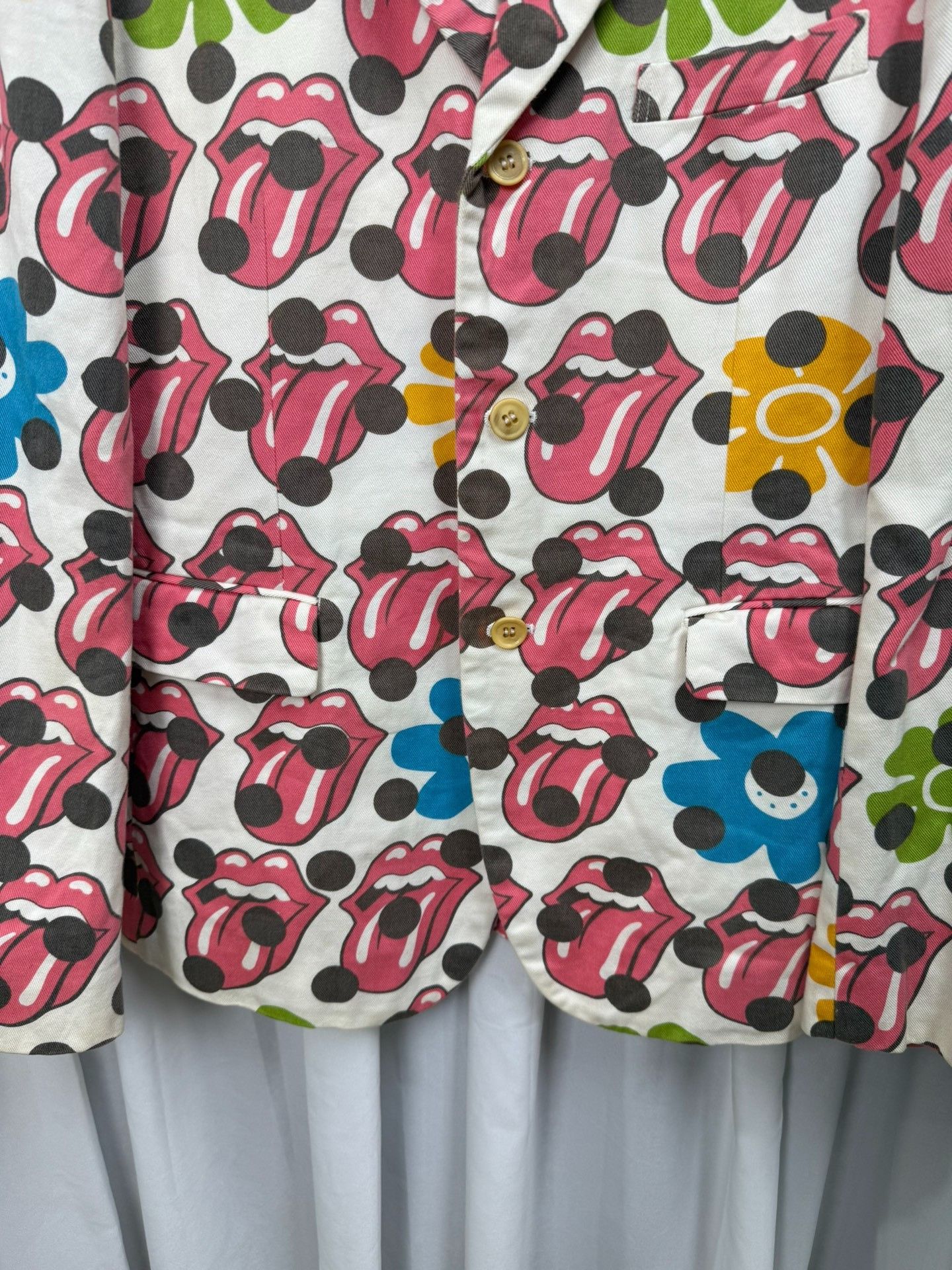 Comme des Garcons Comme des Garçons Rolling Stones Pop Art Blazer Size US M / EU 48-50 / 2 - 5 Thumbnail