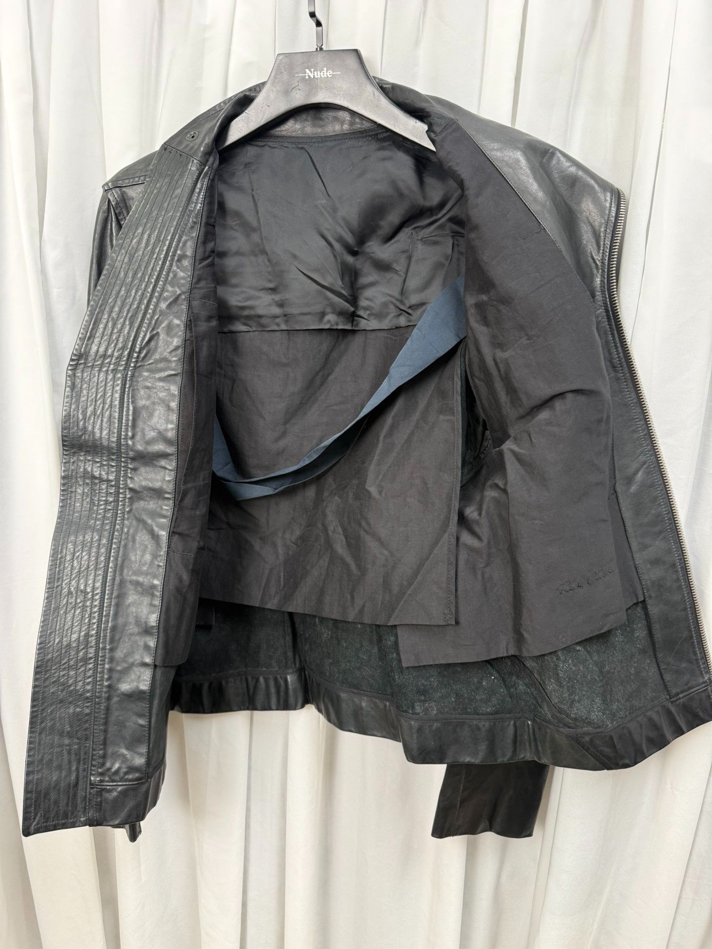 Rick Owens Rick Owens Stand Collar Biker Jacket Size US M / EU 48-50 / 2 - 8 Thumbnail