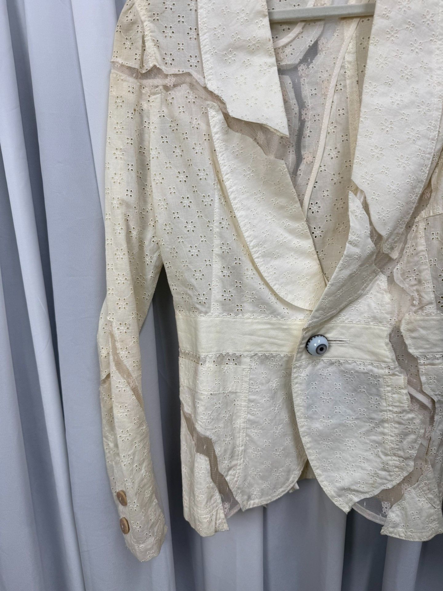 Undercover UNDERCOVER 05SS Ripped Blazer Size US S / EU 44-46 / 1 - 3 Thumbnail