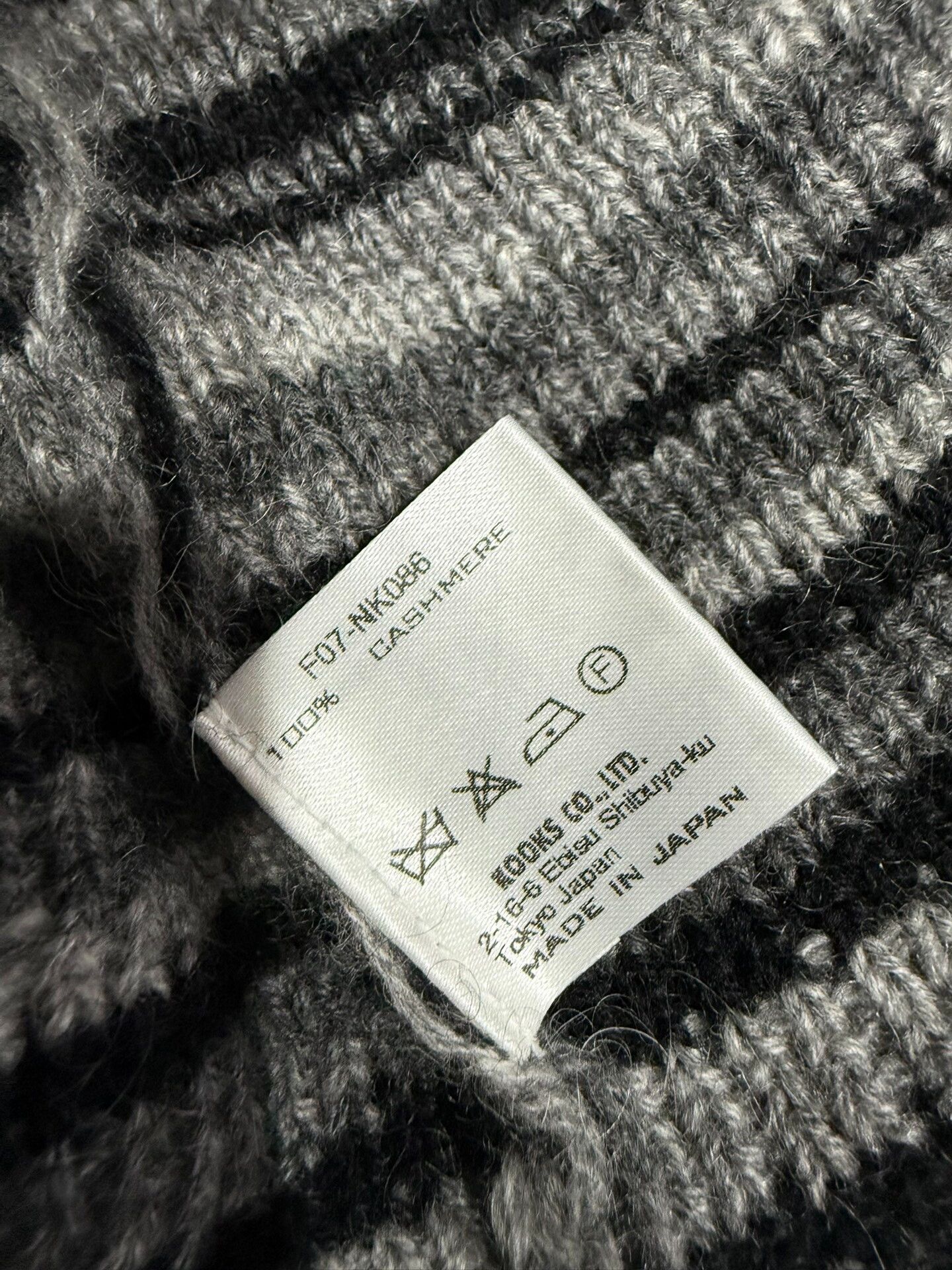 DEN IM by SIKI IM Number (N)ine 07AW Cashmere Earflap Hat Size ONE SIZE - 6 Thumbnail