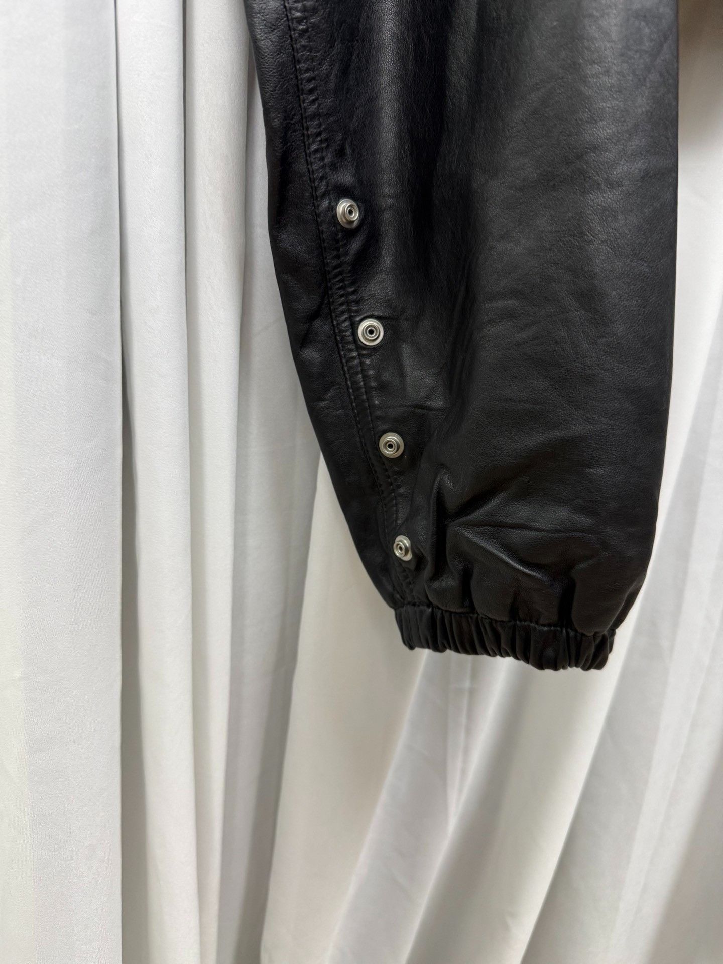 Rick Owens Rick Owens M65 Deconstructed Leather Jacket Size US XXS / EU 40 - 2 Thumbnail