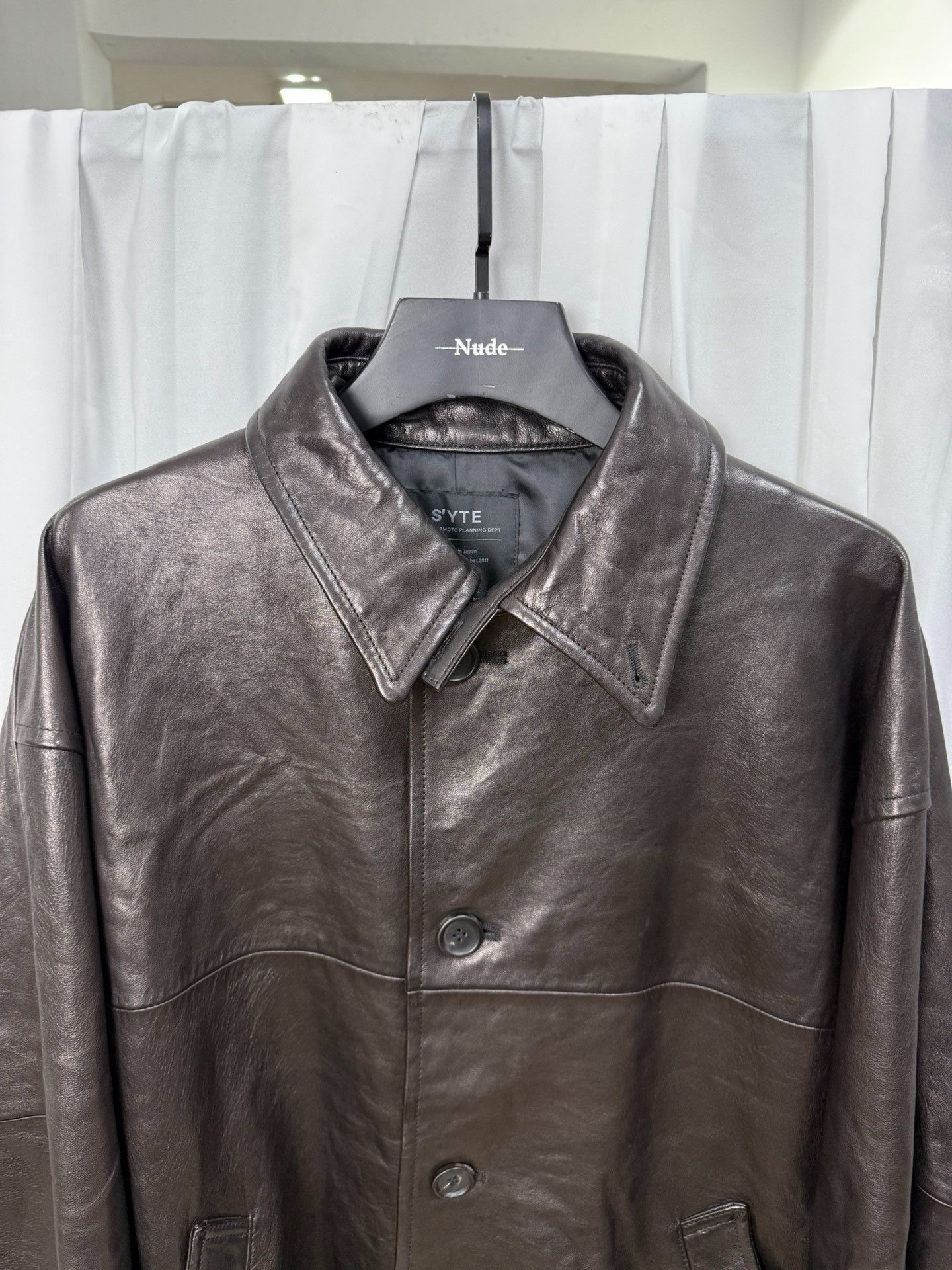 Yohji Yamamoto Yohji Yamamoto S'YTE Sheepskin Jacket Size US L / EU 52-54 / 3 - 3 Thumbnail