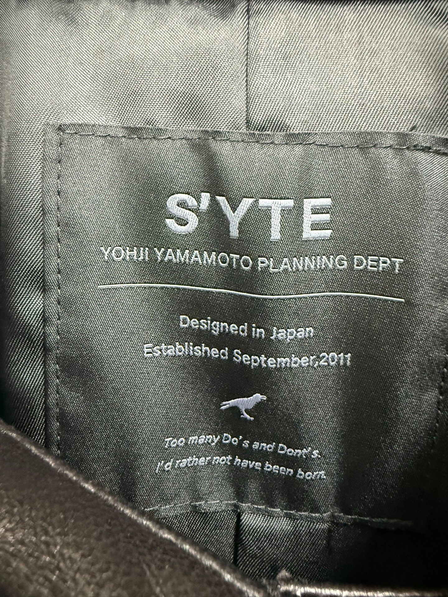 Yohji Yamamoto Yohji Yamamoto S'YTE Sheepskin Jacket Size US L / EU 52-54 / 3 - 4 Thumbnail