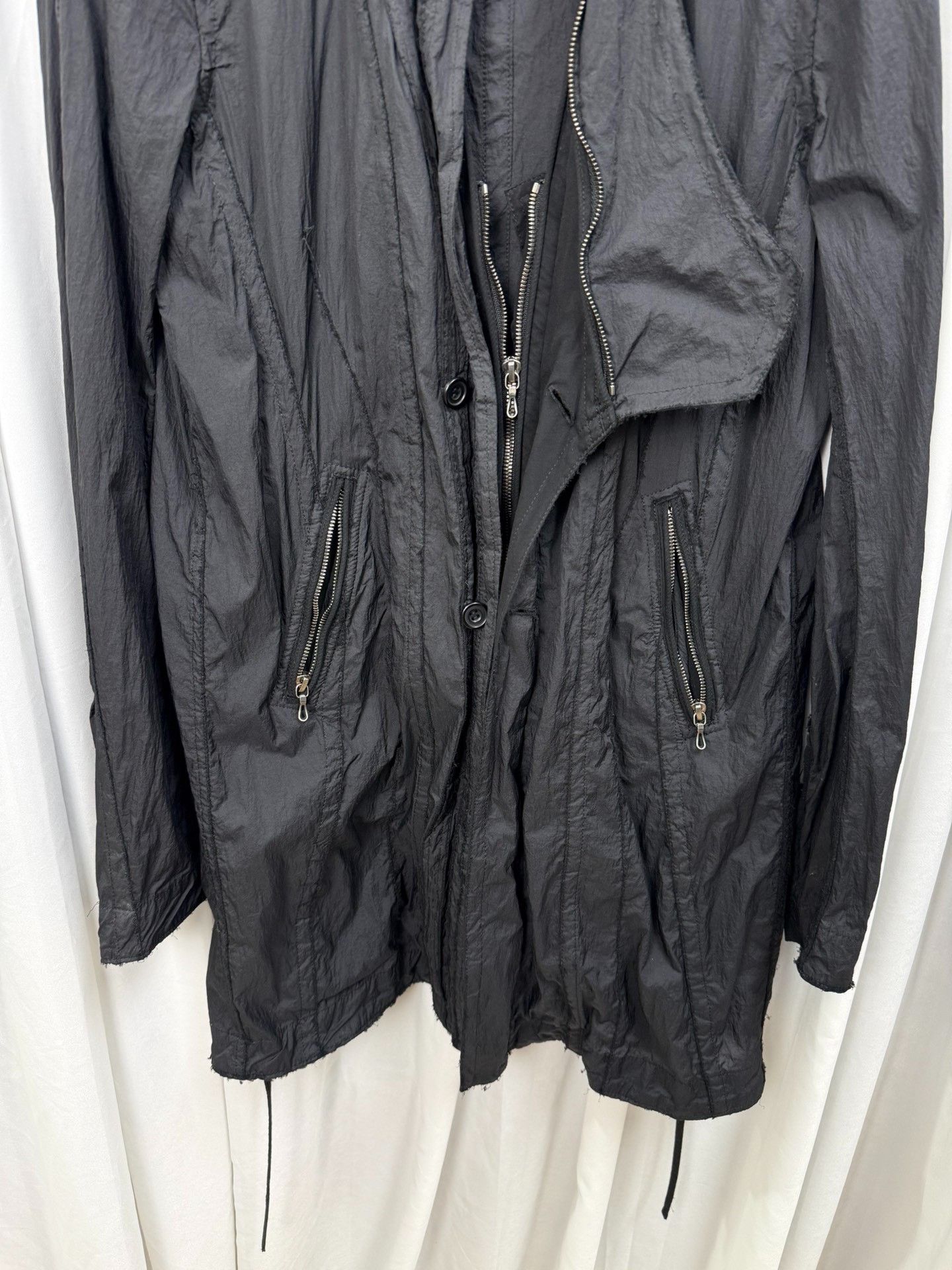 Julius JULIUS 7 MA Sheer Distressed Jacket Size US M / EU 48-50 / 2 - 6 Thumbnail