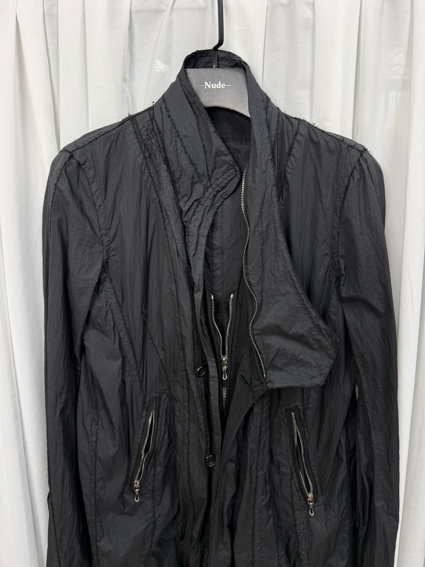 Julius JULIUS 7 MA Sheer Distressed Jacket Size US M / EU 48-50 / 2 - 5 Thumbnail