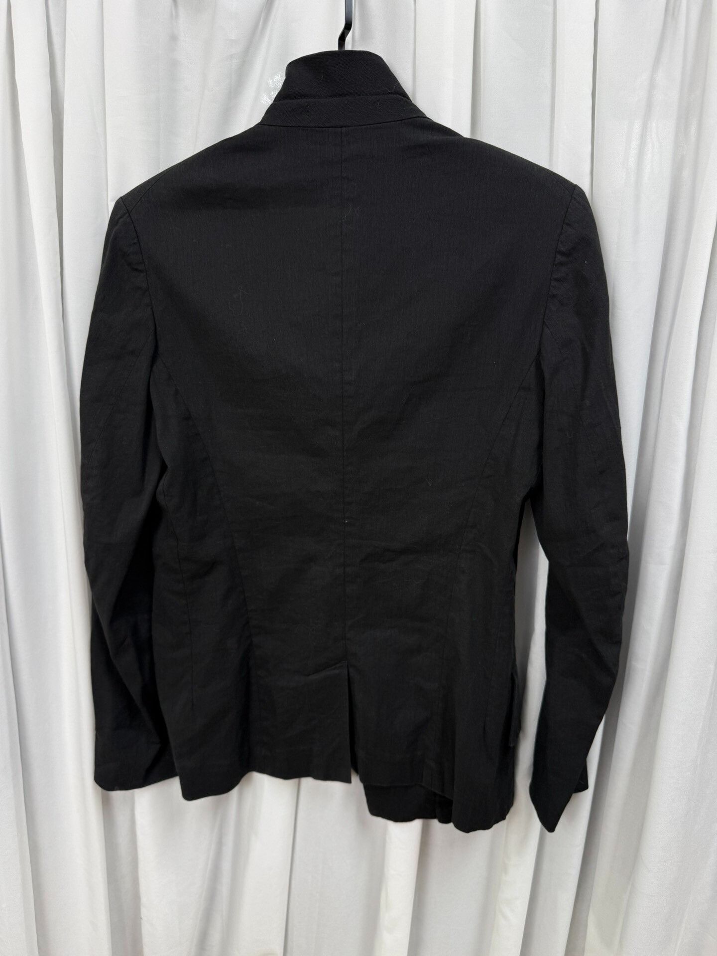 Yohji Yamamoto Yohji Yamamoto Y's Cotton-Linen Blazer Size L / US 10 / IT 46 - 5 Thumbnail