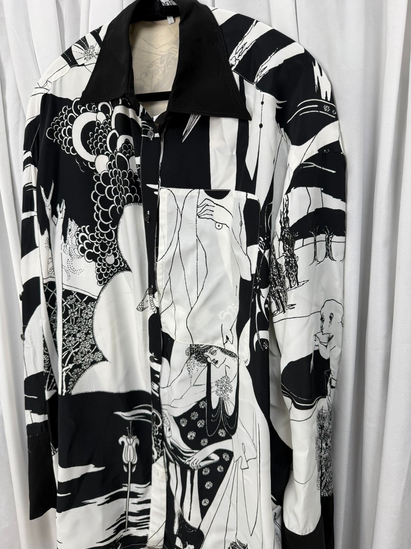 Loewe LOEWE Abstract Illustration Loose Shirt Size US M / EU 48-50 / 2 - 3 Thumbnail