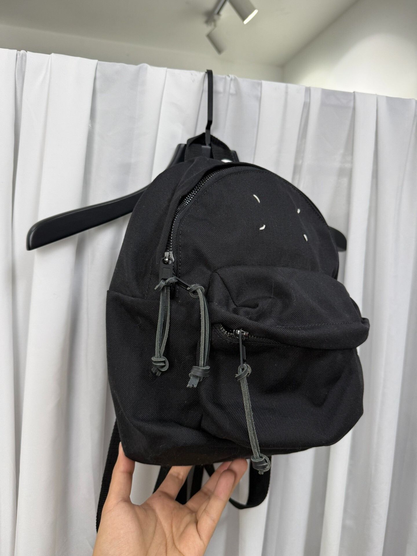 Maison Margiela Maison Margiela Mini Four-Stitch Backpack Size ONE SIZE - 3 Thumbnail