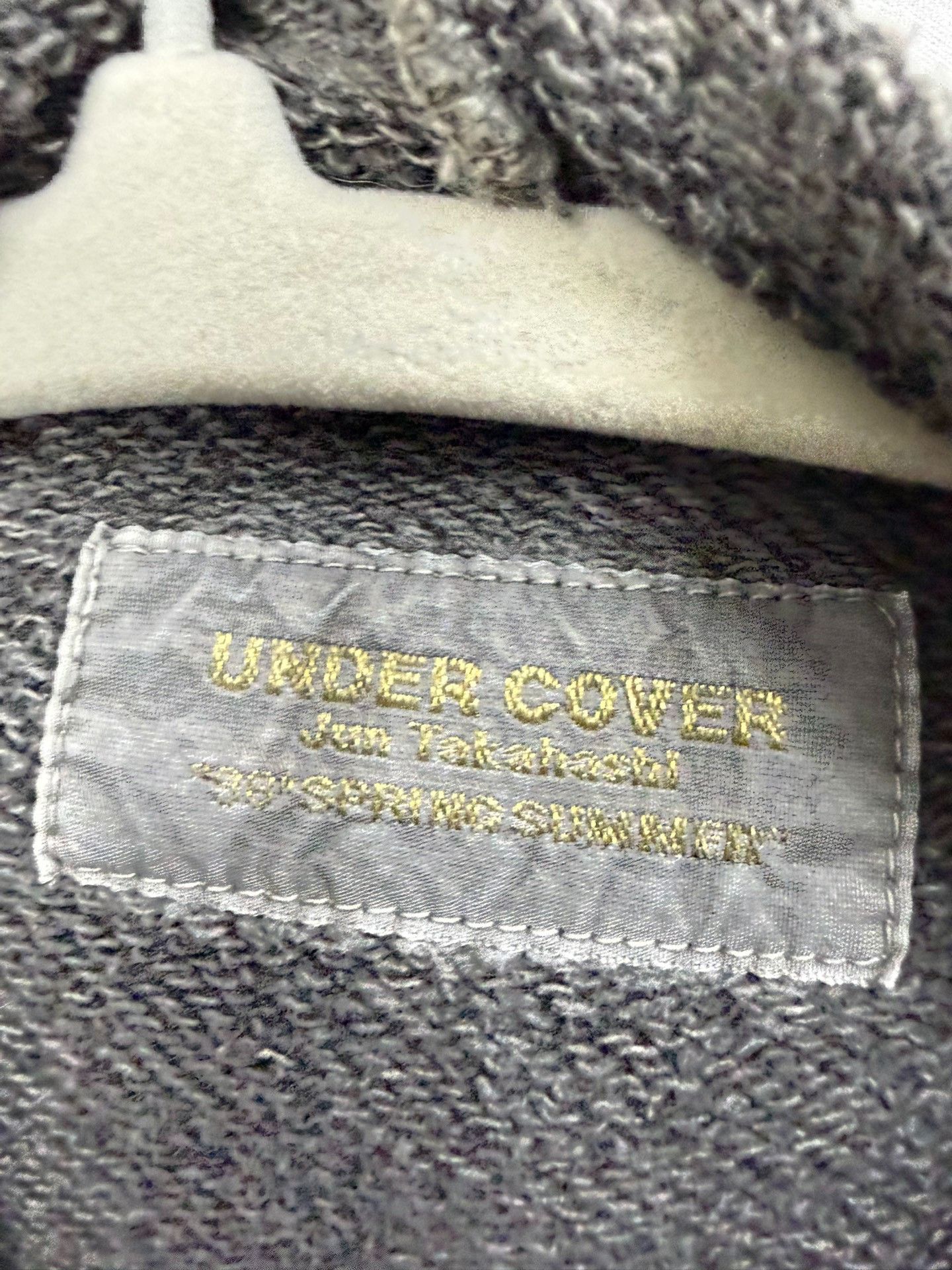 Undercover UNDERCOVER 98SS Washed Spiral Hoodie Jacket Size US M / EU 48-50 / 2 - 5 Thumbnail