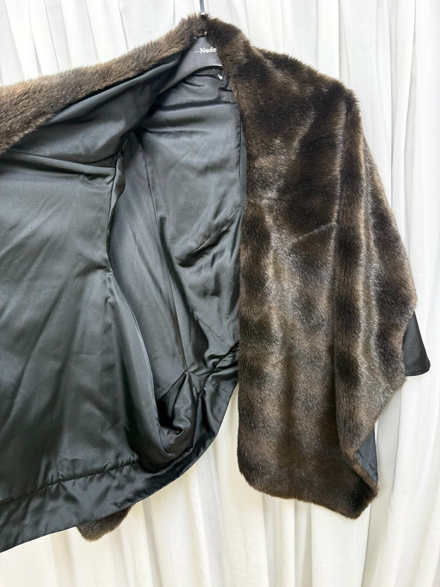 Comme des Garcons Comme des Garcons 04AW Irregular Fur Jacket Cape Size US M / EU 48-50 / 2 - 4 Thumbnail