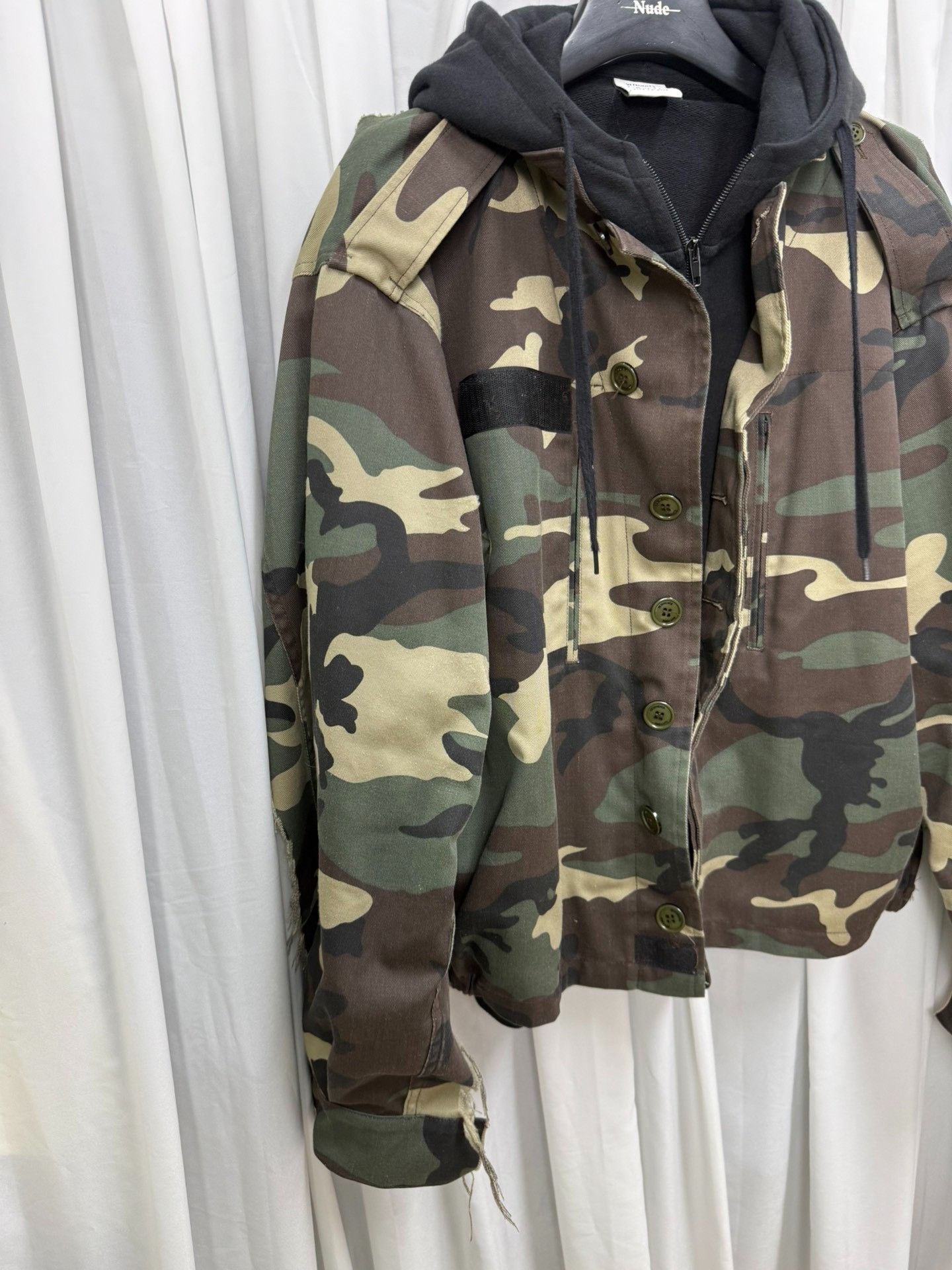 Vetements Vetements Camo Patchwork Jacket Size US S / EU 44-46 / 1 - 4 Thumbnail