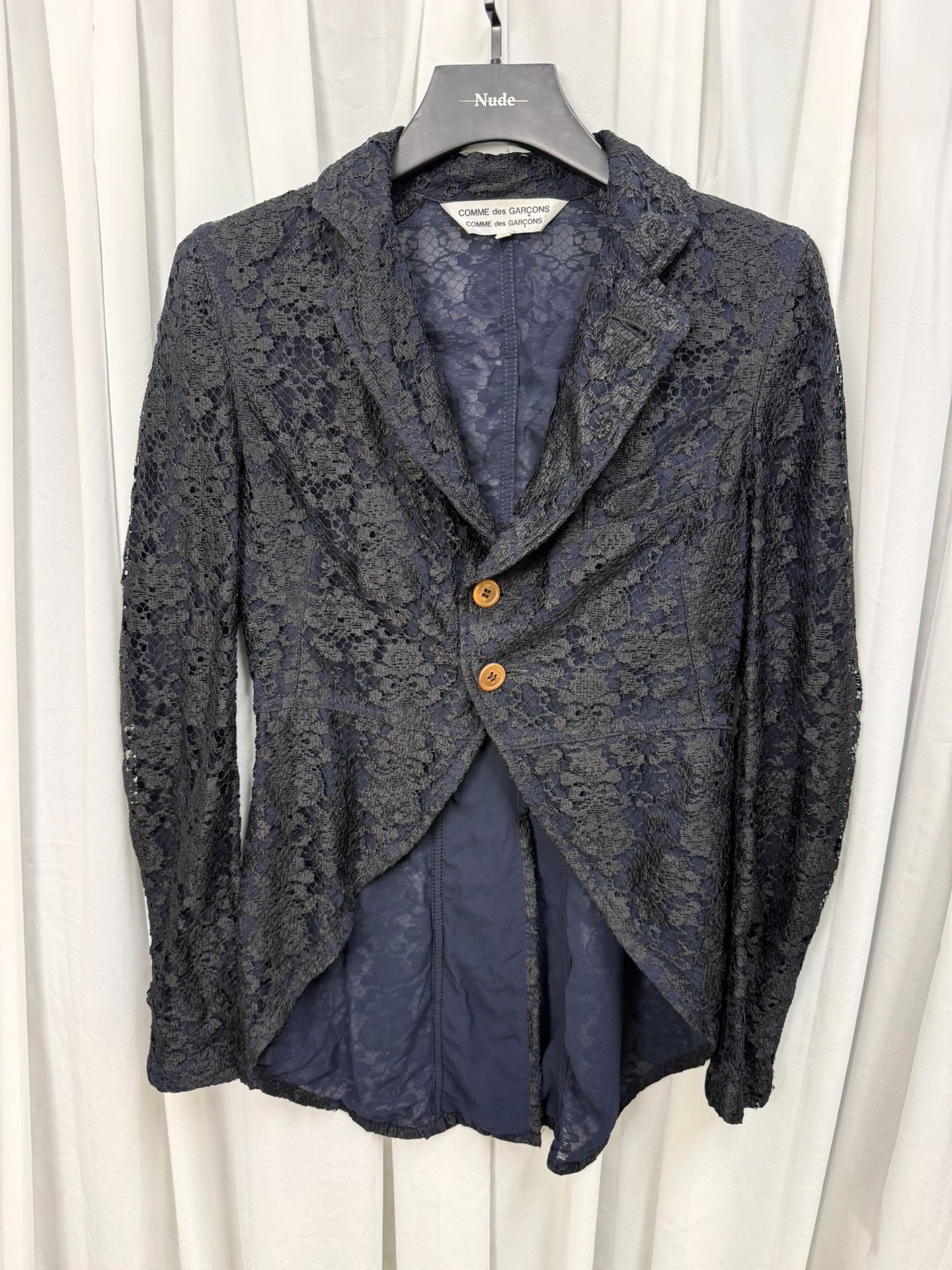 Comme des Garcons Comme des Garçons Lace Tuxedo S Size S / US 4 / IT 40 - 2 Thumbnail