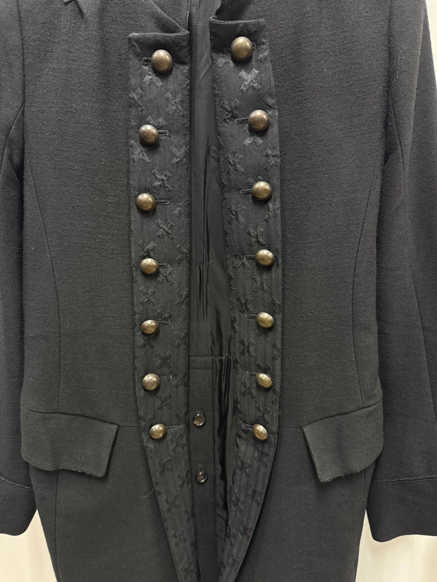 Ann Demeulemeester Ann Demeulemeester Court Napoleon Coat 34 Size XXS / US 00 / IT 34 - 5 Thumbnail