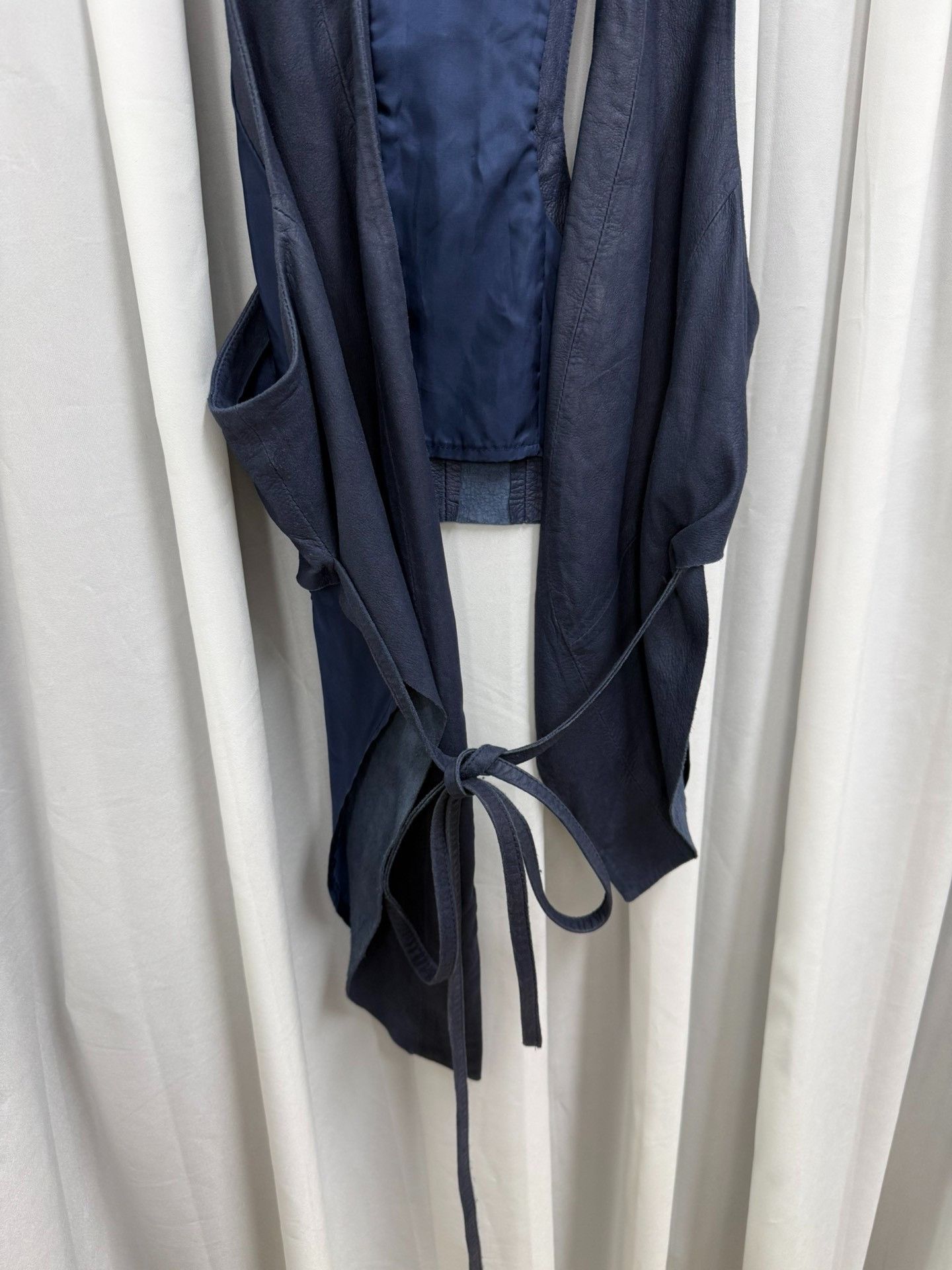 Helmut Lang Helmut Lang Sheepskin Sash Vest Size US M / EU 48-50 / 2 - 4 Thumbnail
