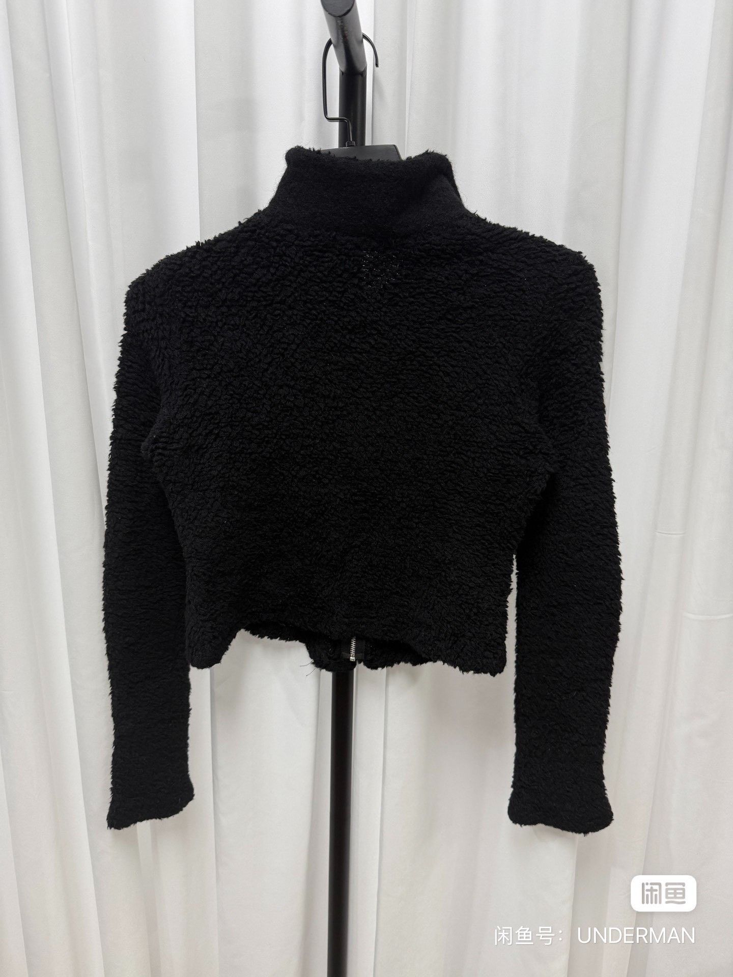 Yohji Yamamoto Yohji Yamamoto Y's Black Cropped Zip Jacket Size US M / EU 48-50 / 2 - 6 Thumbnail
