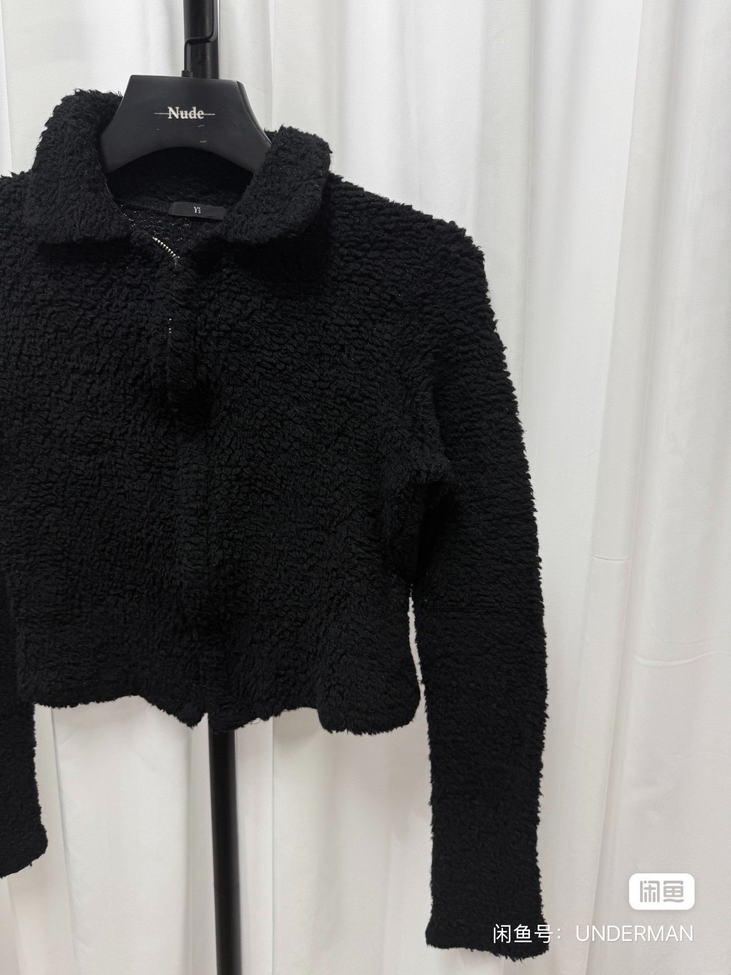 Yohji Yamamoto Yohji Yamamoto Y's Black Cropped Zip Jacket Size US M / EU 48-50 / 2 - 3 Thumbnail