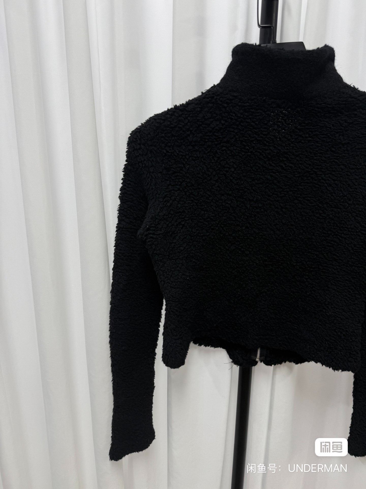 Yohji Yamamoto Yohji Yamamoto Y's Black Cropped Zip Jacket Size US M / EU 48-50 / 2 - 7 Thumbnail