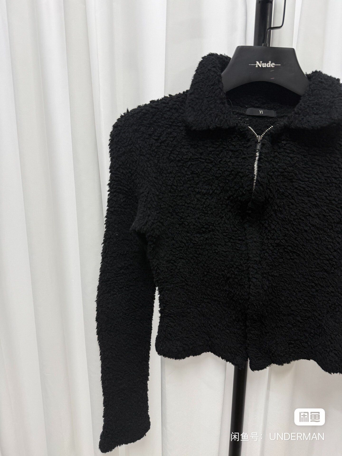 Yohji Yamamoto Yohji Yamamoto Y's Black Cropped Zip Jacket Size US M / EU 48-50 / 2 - 2 Thumbnail