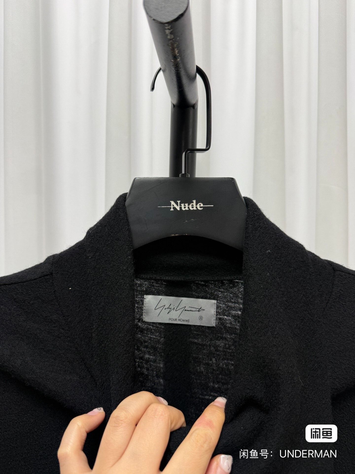 Yohji Yamamoto Yohji Yamamoto Black Wool Turtleneck Size US L / EU 52-54 / 3 - 4 Thumbnail
