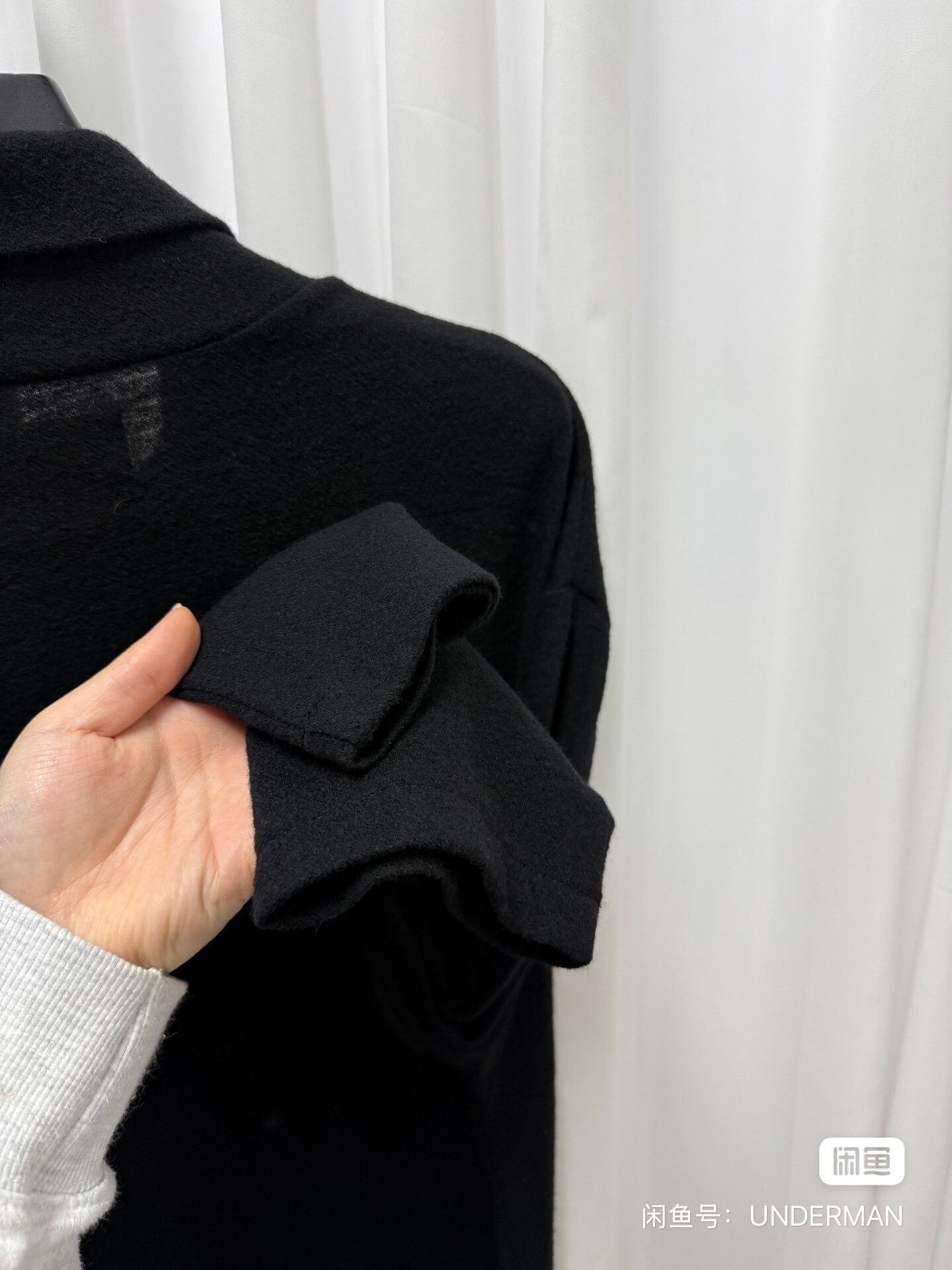 Yohji Yamamoto Yohji Yamamoto Black Wool Turtleneck Size US L / EU 52-54 / 3 - 8 Thumbnail