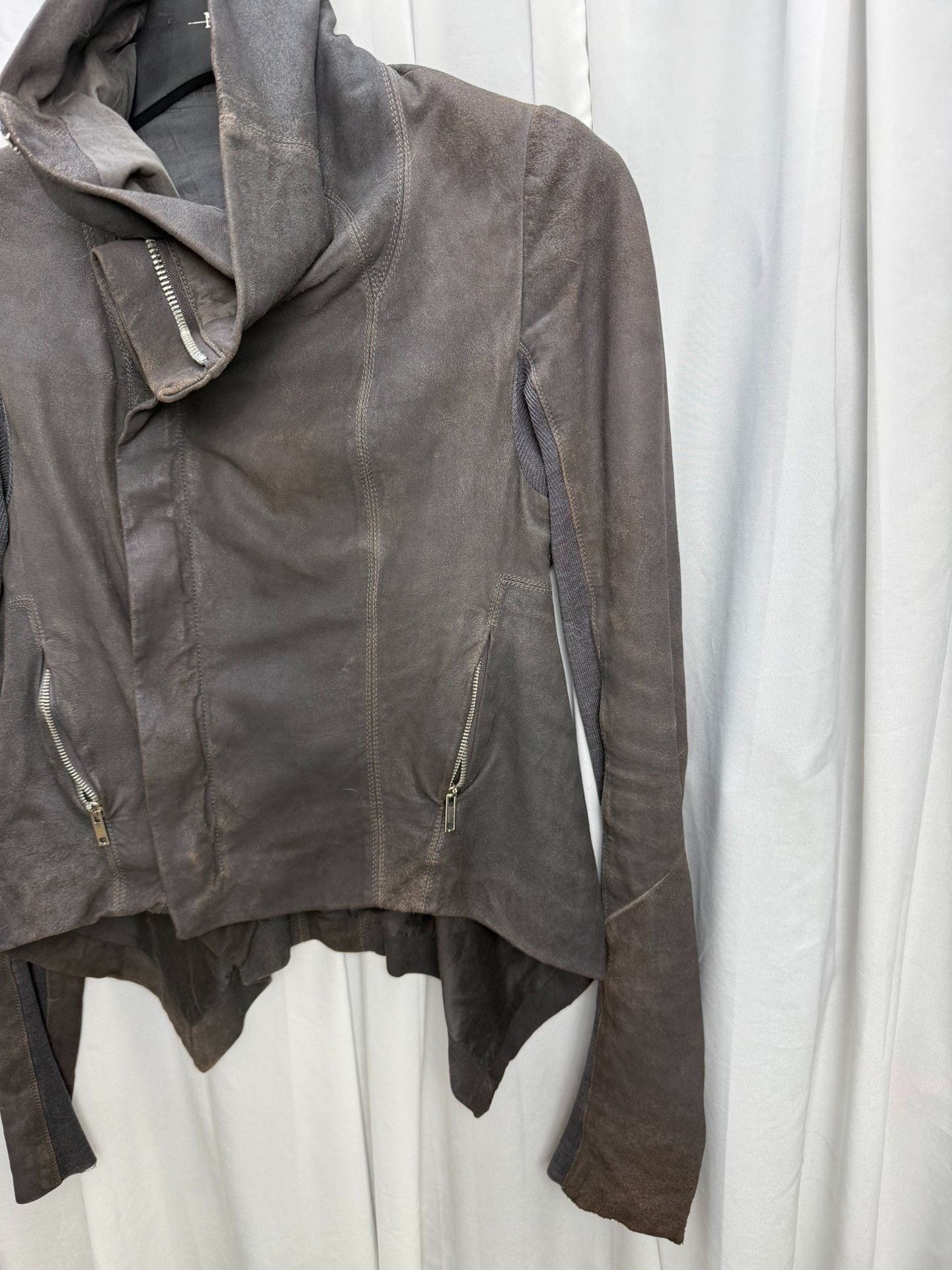 Rick Owens Rick Owens Distressed Sheepskin Jacket 40 Size US XXS / EU 40 - 3 Thumbnail