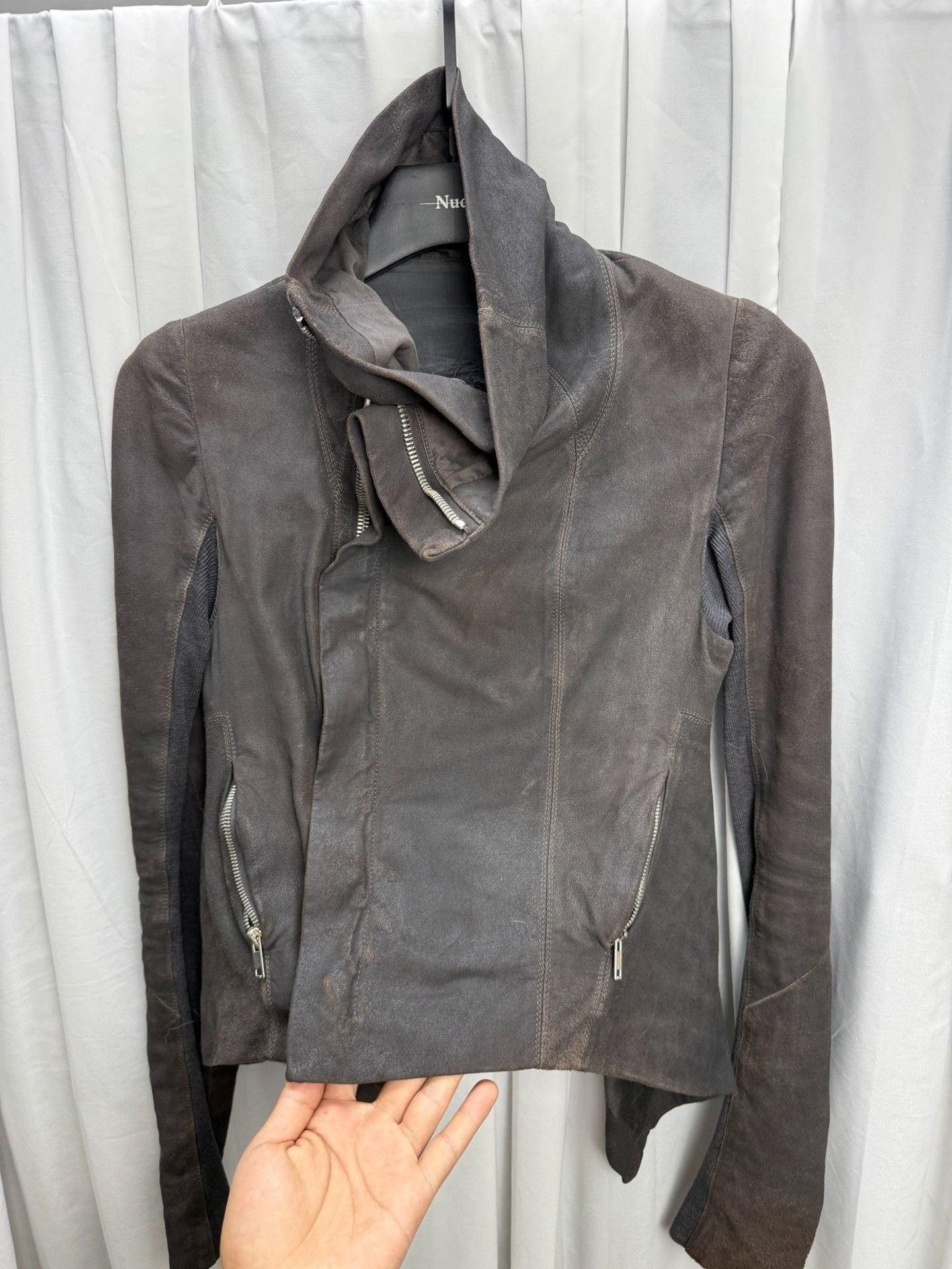 Rick Owens Rick Owens Distressed Sheepskin Jacket 40 Size US XXS / EU 40 - 5 Thumbnail